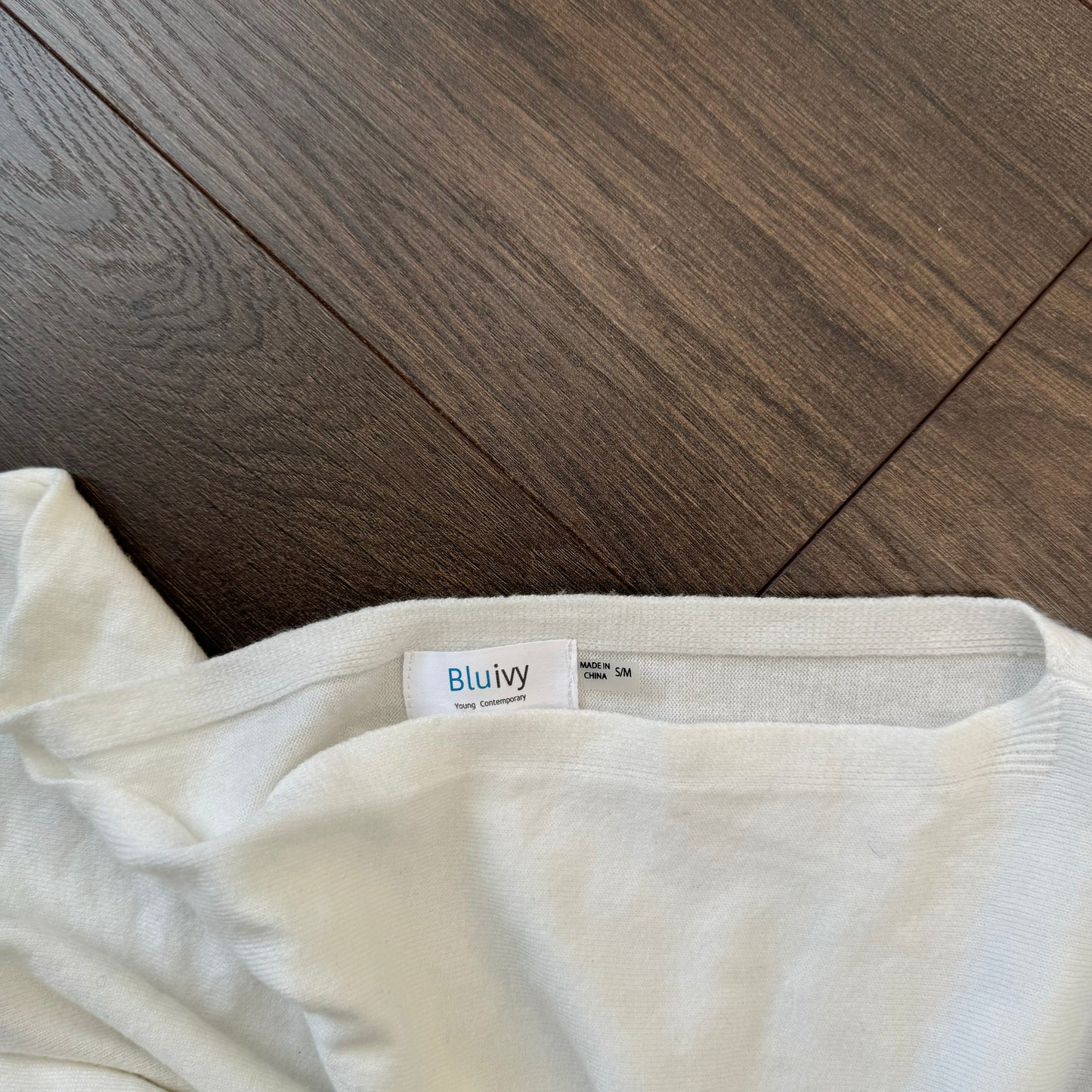 Oversized Off Shoulder White Knit Sweater