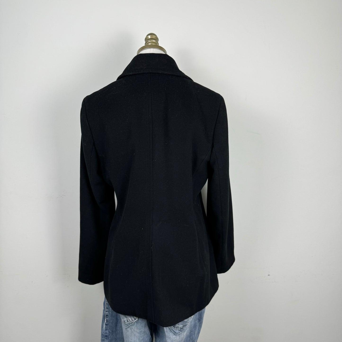 Calvin Klein Wool Blend Peacoat