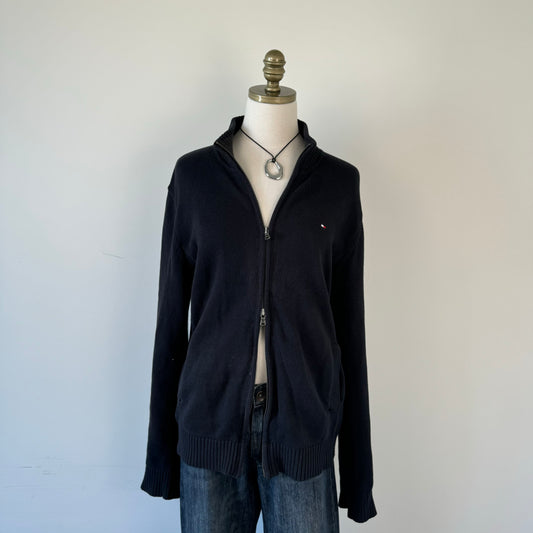 Tommy Double Zip Knit Sweater