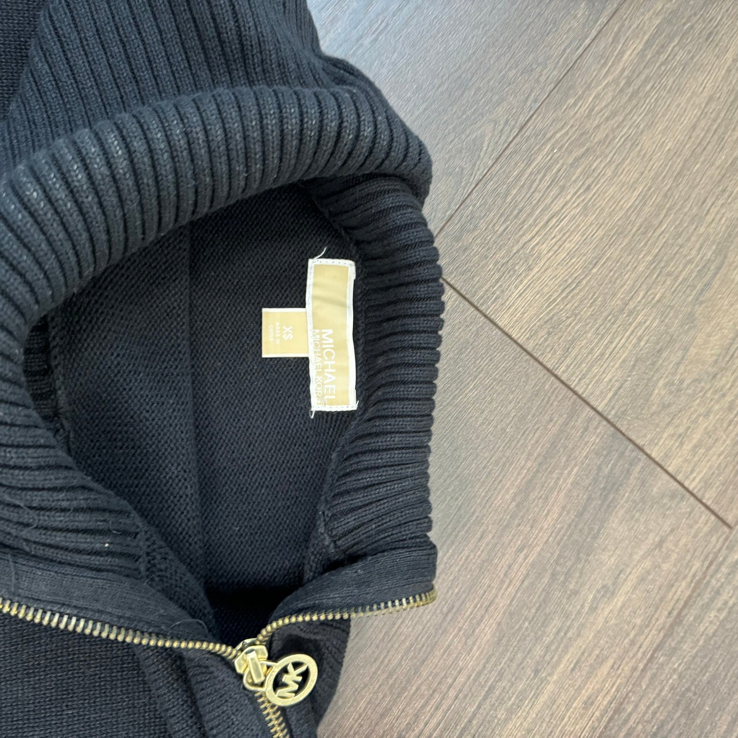 Michael Kors Off Shoulder Knit Vest Top