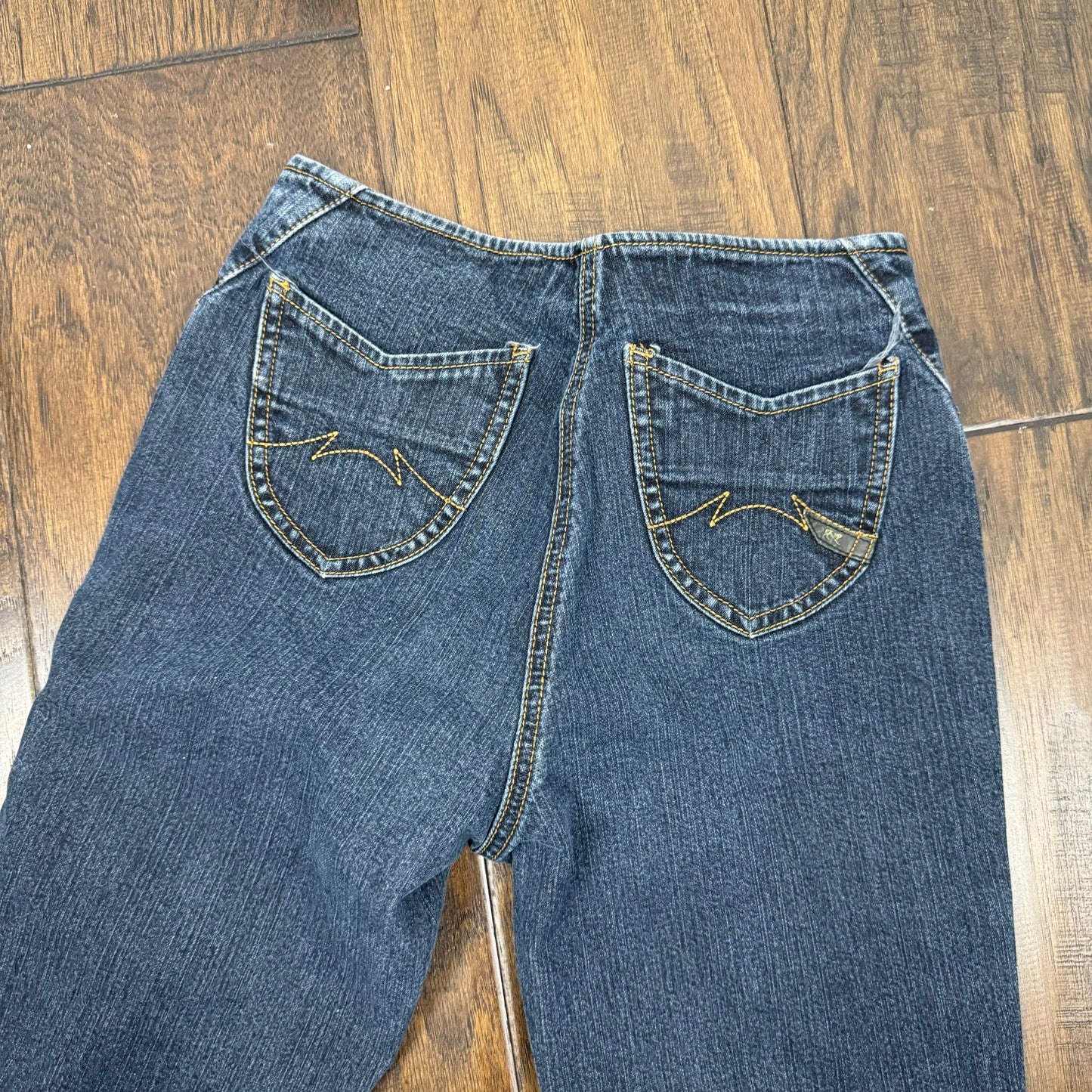 Vintage Parasuco Low Rise Bootcut Studded Jeans