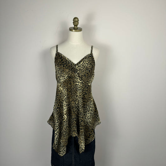 Babydoll Leopard Print Slip