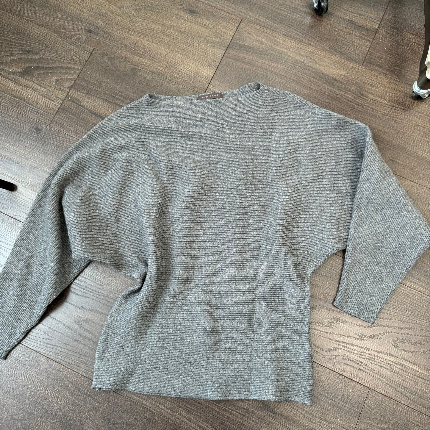 Grey Dolman Sweater