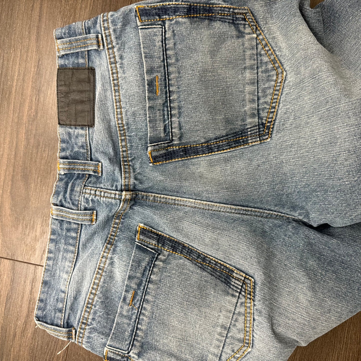 U.S. Polo Light Wash Distressed Straight Cut Jeans