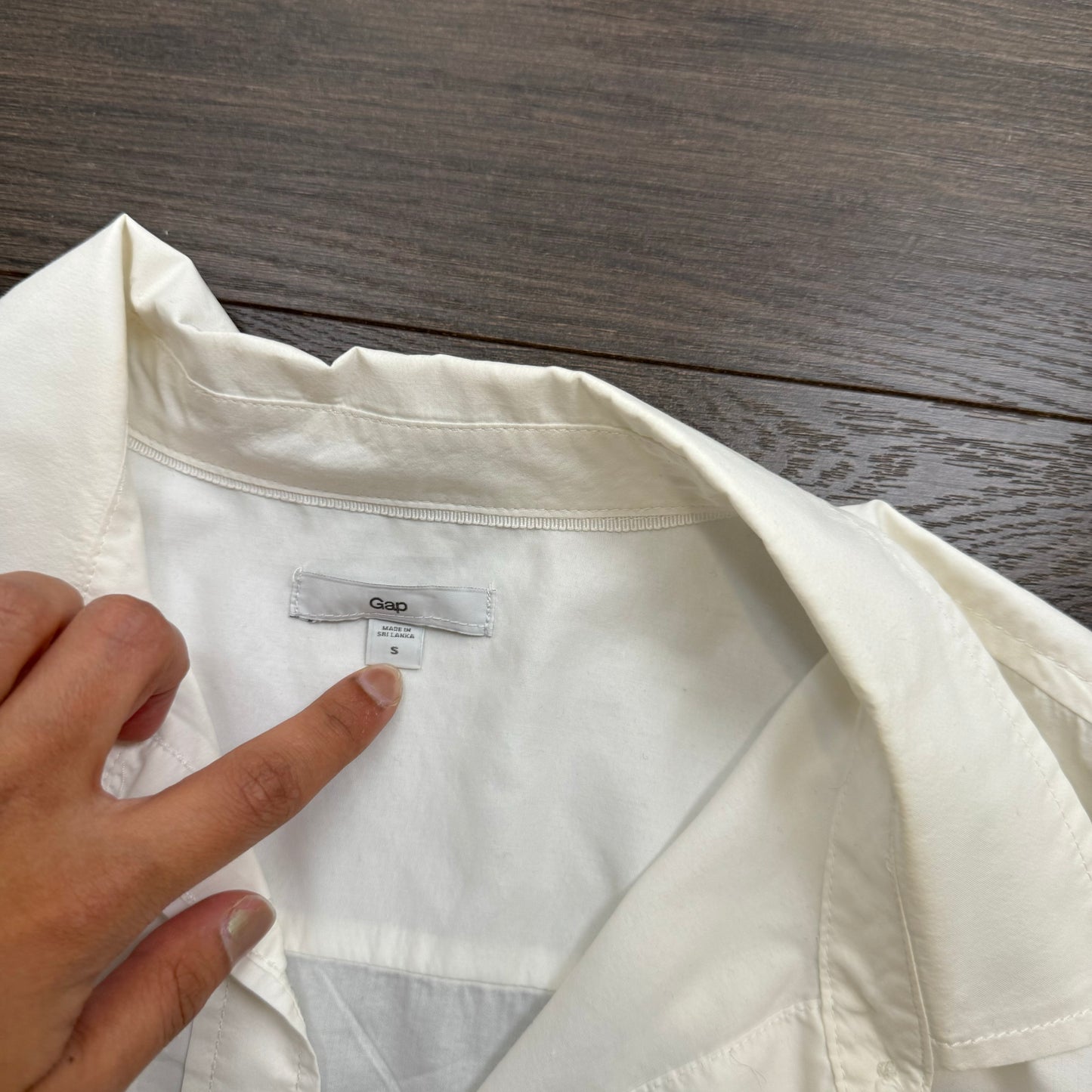 White Button Up Shirt