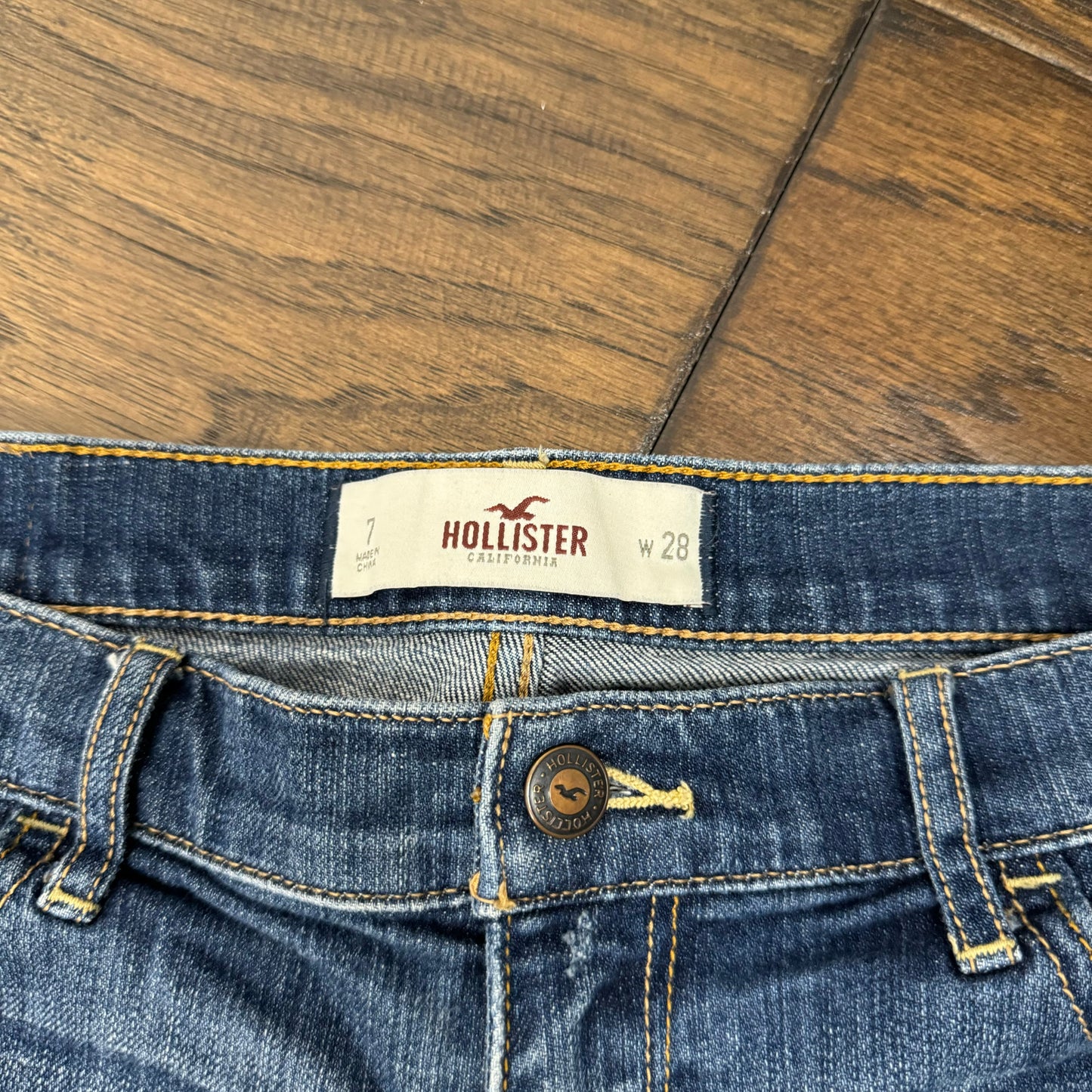 Y2K Micro Mini Denim Shorts