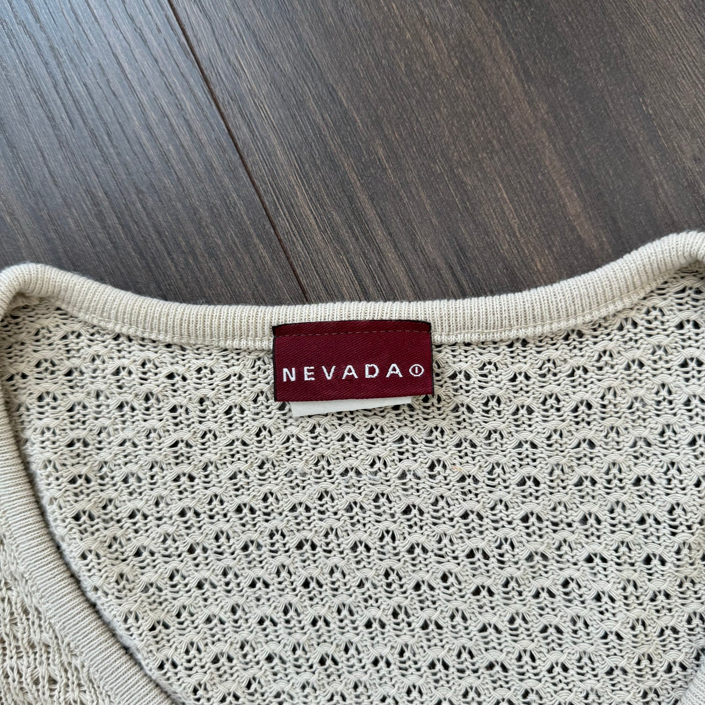 Vintage Open Front Knit Top