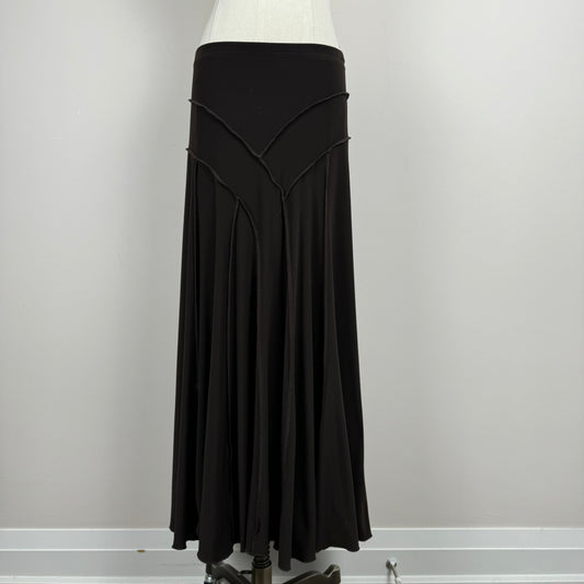 Brown Fairycore Maxi Skirt