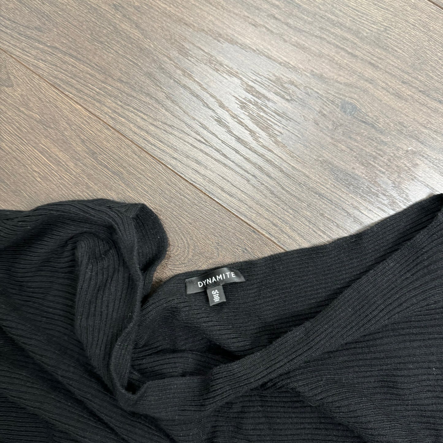 Black Dolman Sweater