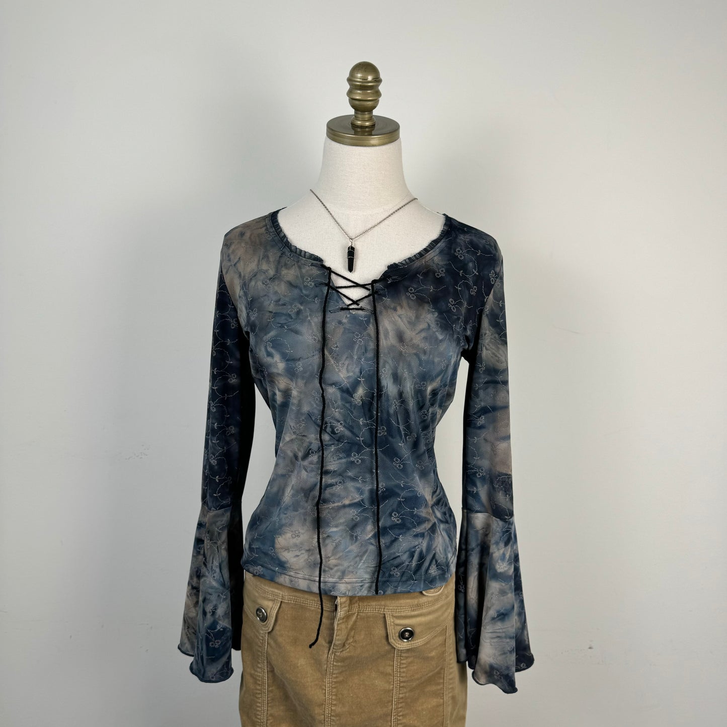 Vintage Fairy Bell Sleeve Top