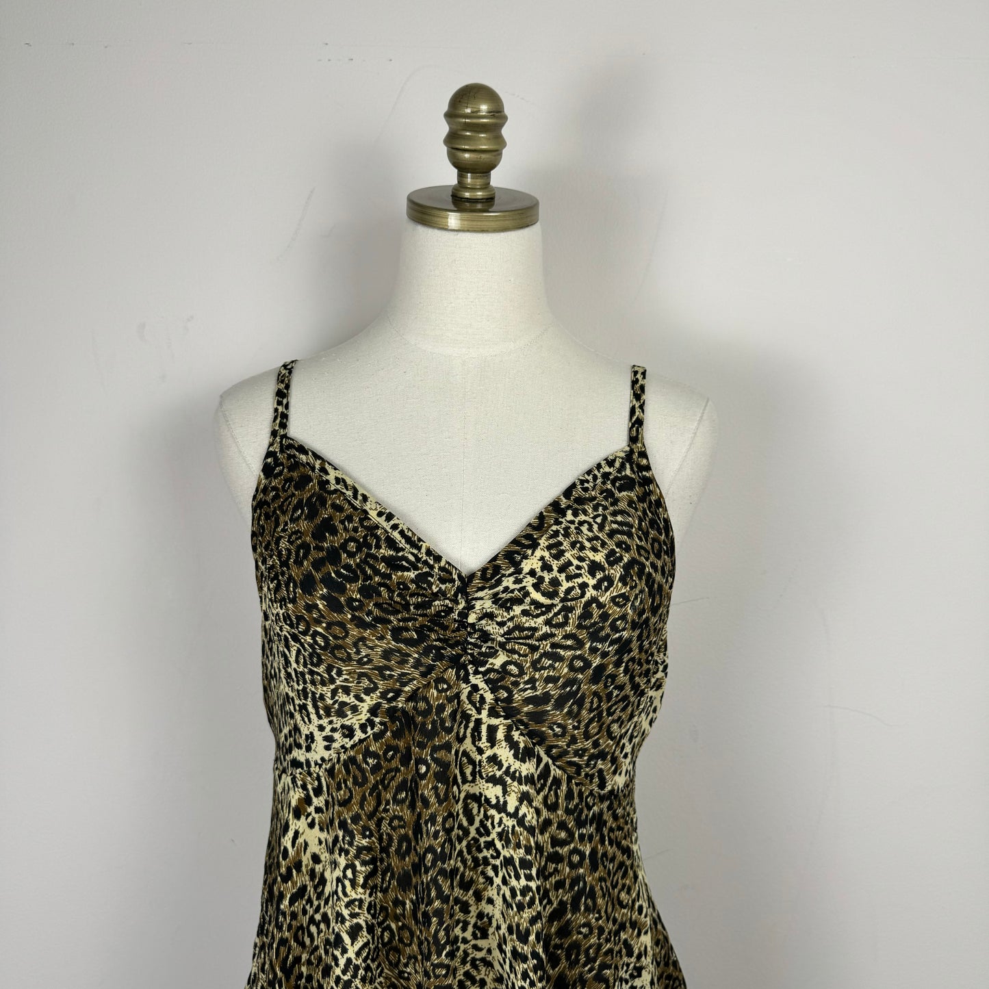 Babydoll Leopard Print Slip