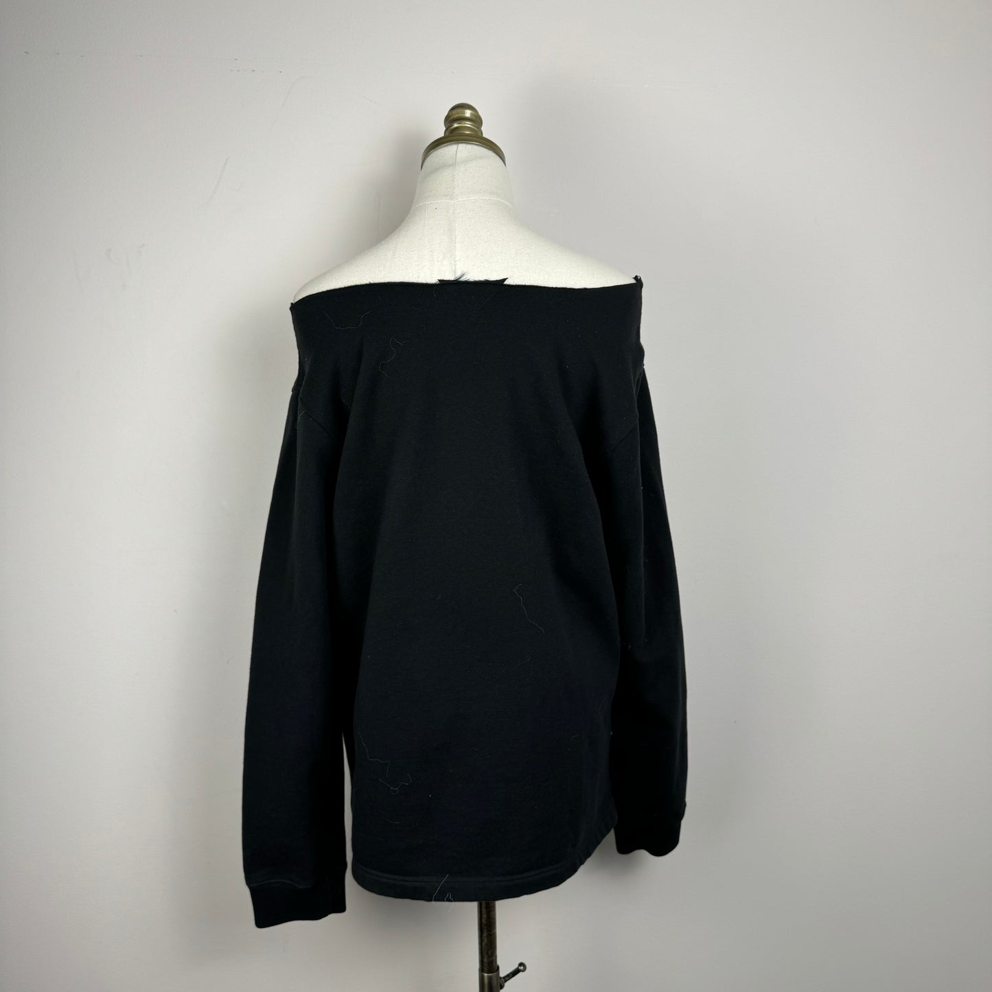 Vintage Tommy Reworked Off Shoulder Sweater