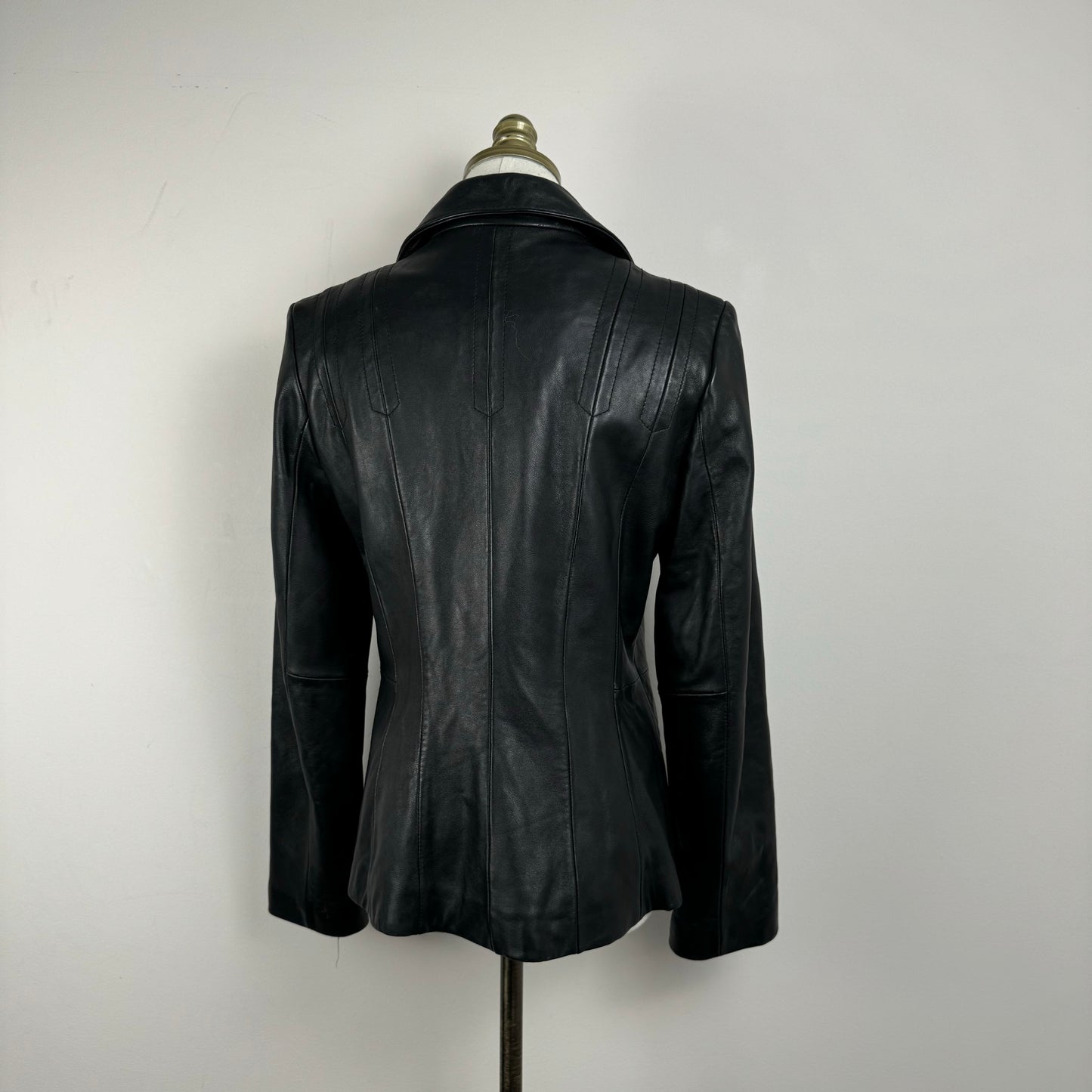 Vintage Black Leather Jacket