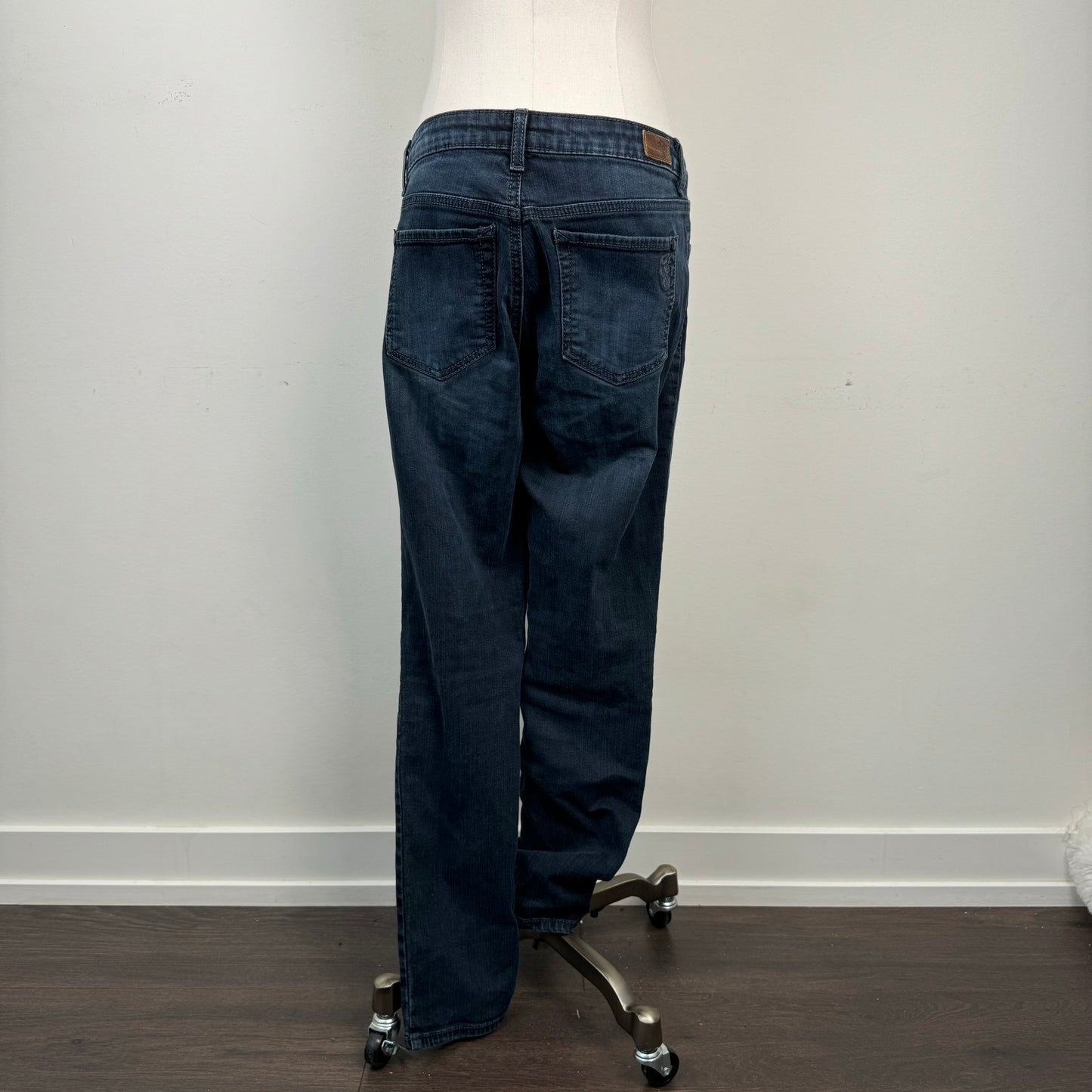 Dark Wash Low Rise Skinny Jeans