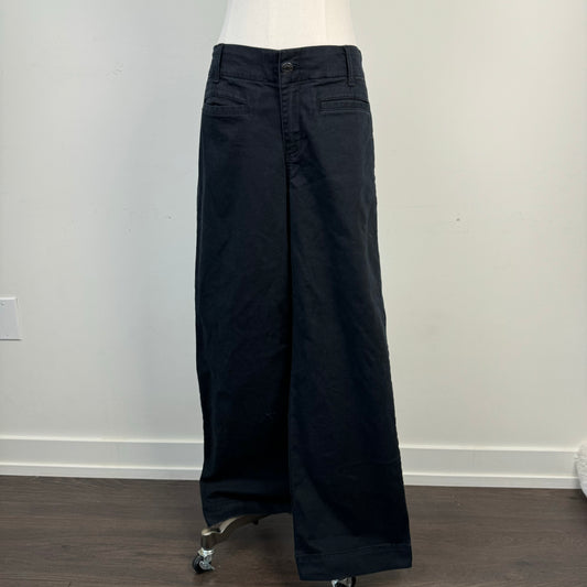 Black Flared Trousers