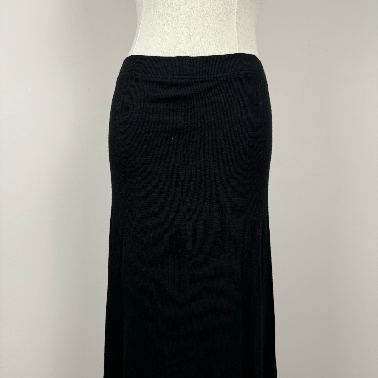 BCBG Black Knit Maxi Skirt