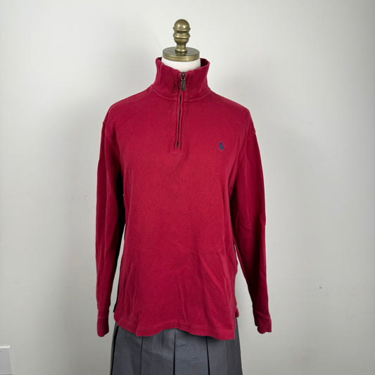Polo Red Quarter Zip Sweater