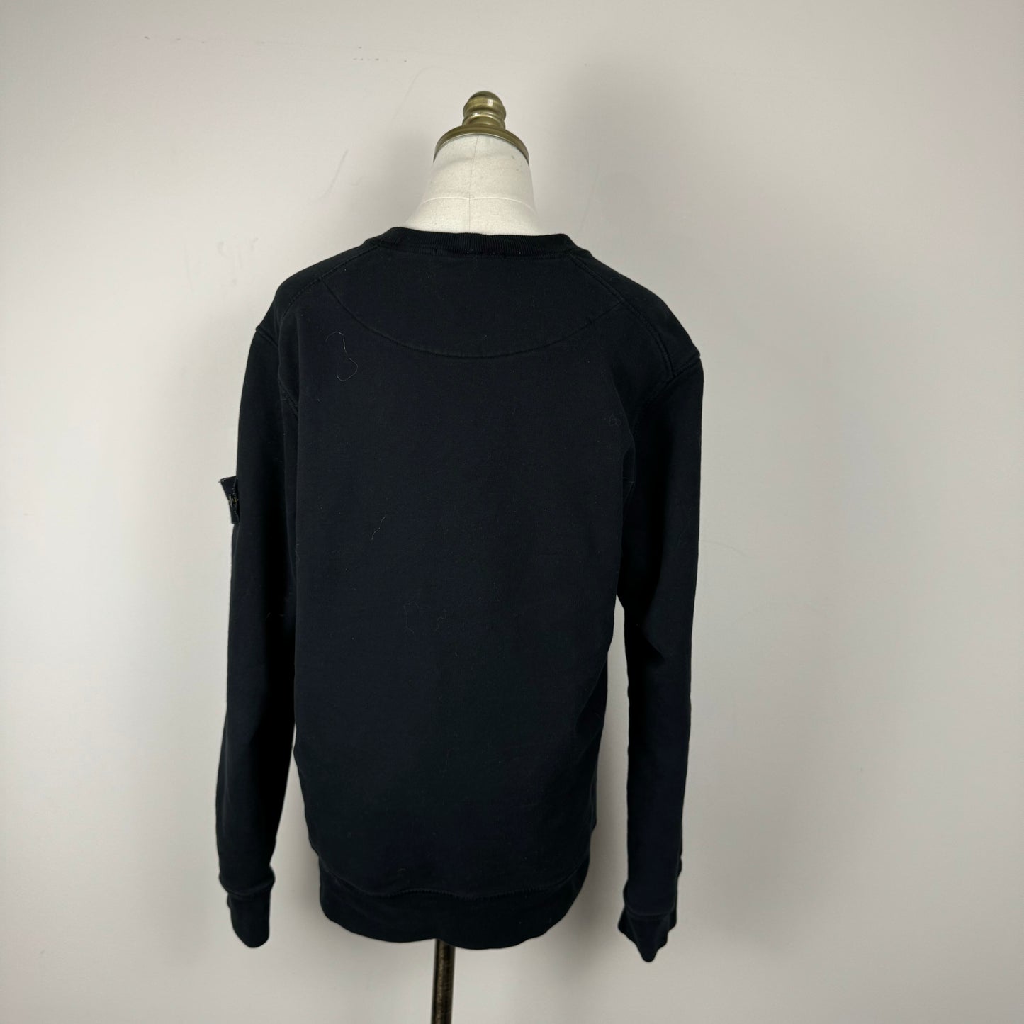 Black Stone Island Crewneck Sweater