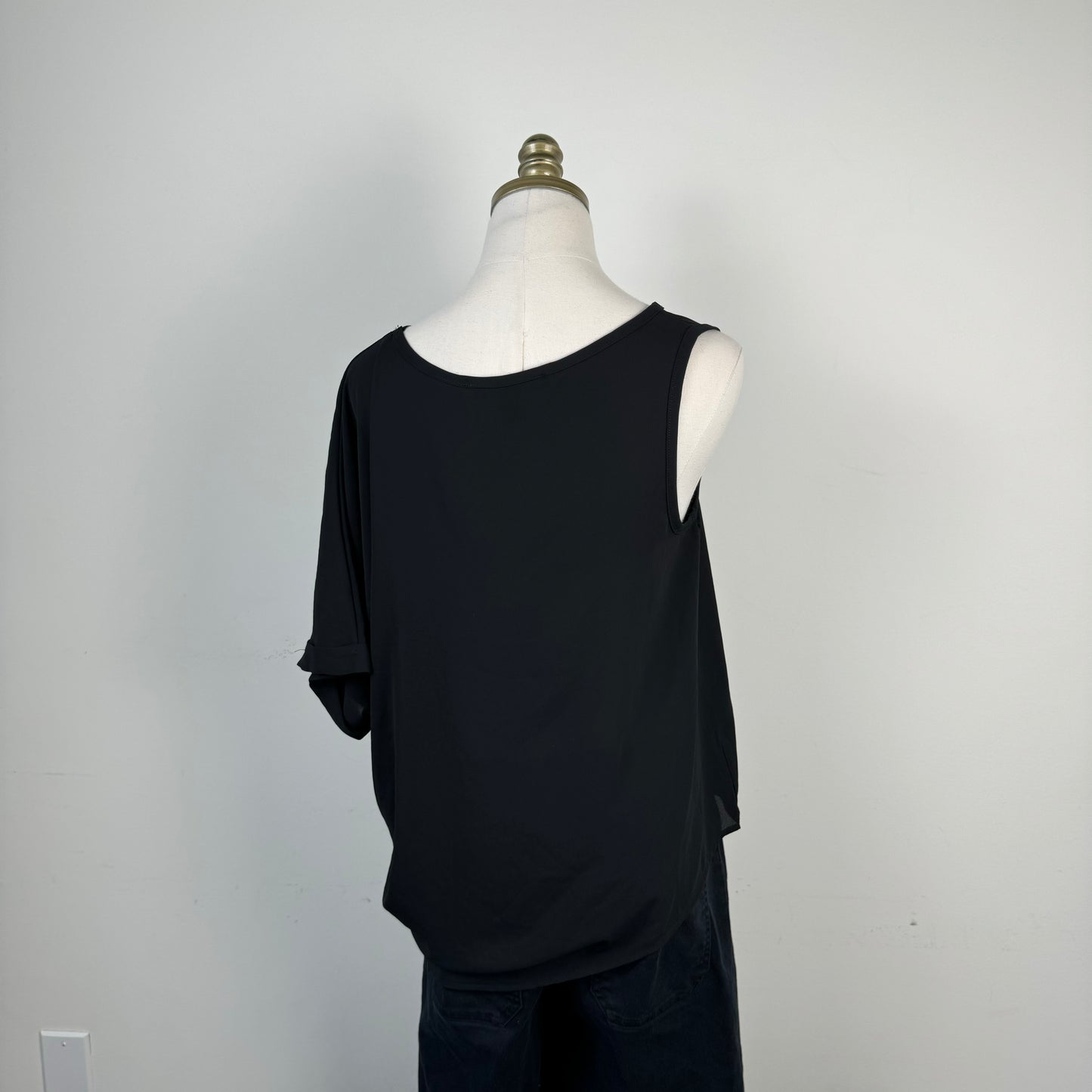 Vintage F21 Off Shoulder Chiffon Top