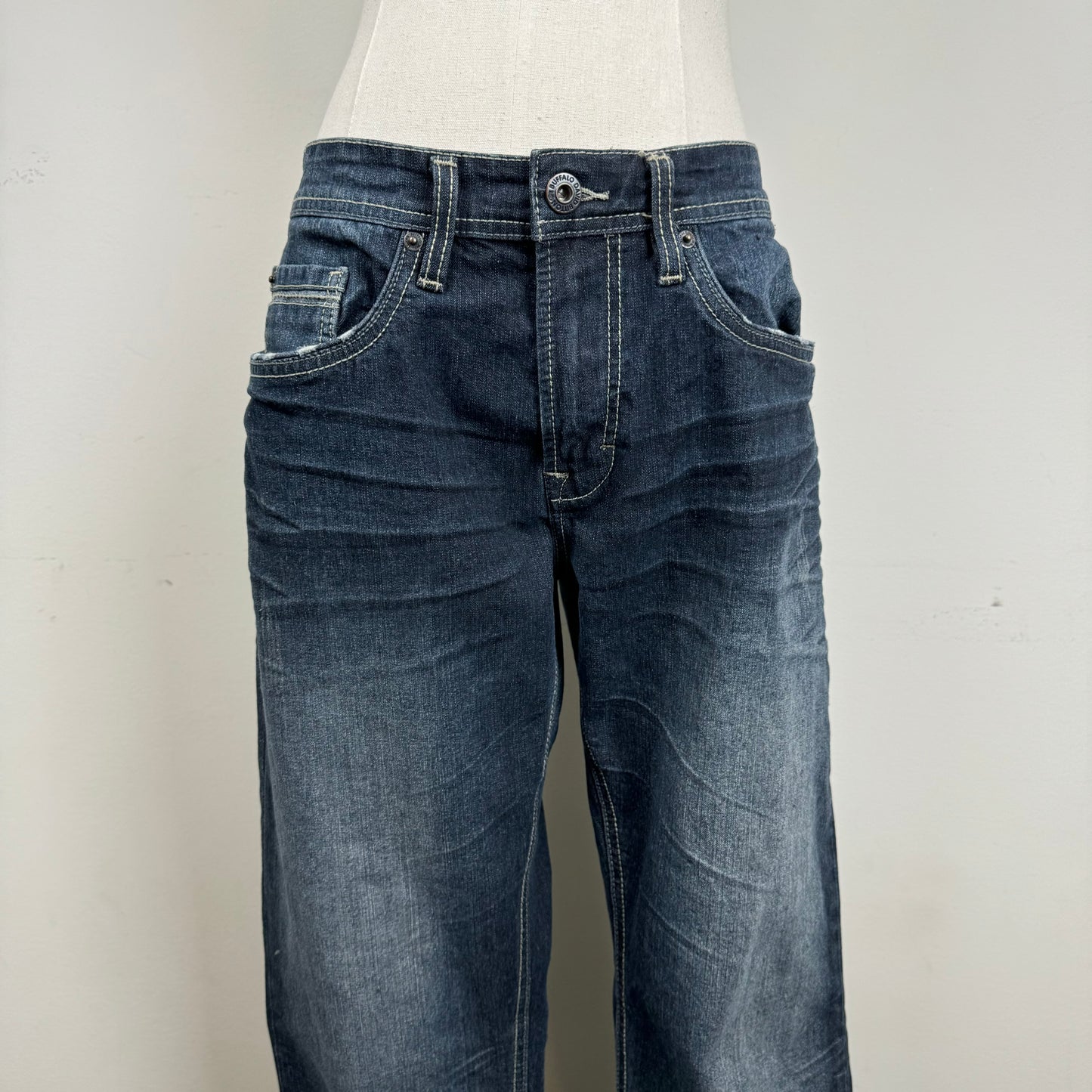 Buffalo Faded Straight Cut Jeans