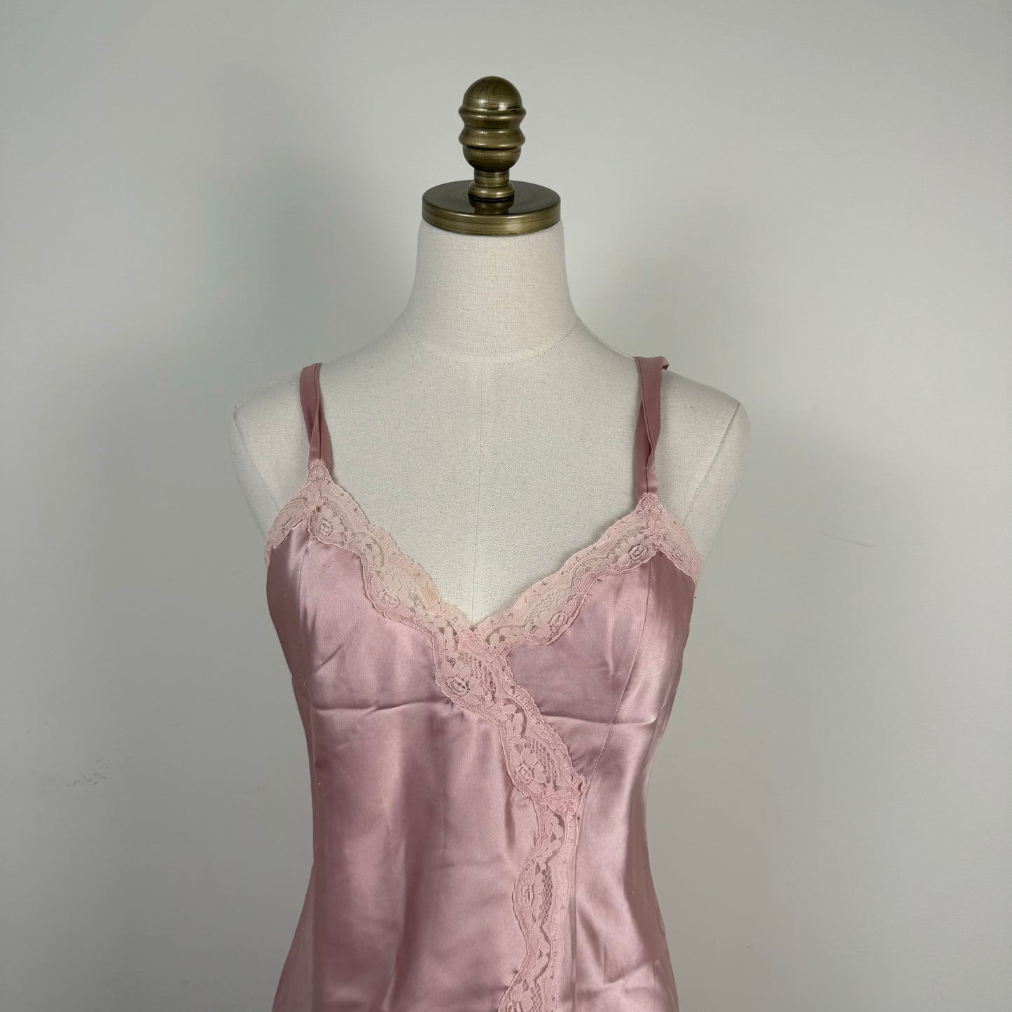 Y2K La Senza Babydoll Satin Slip Dress