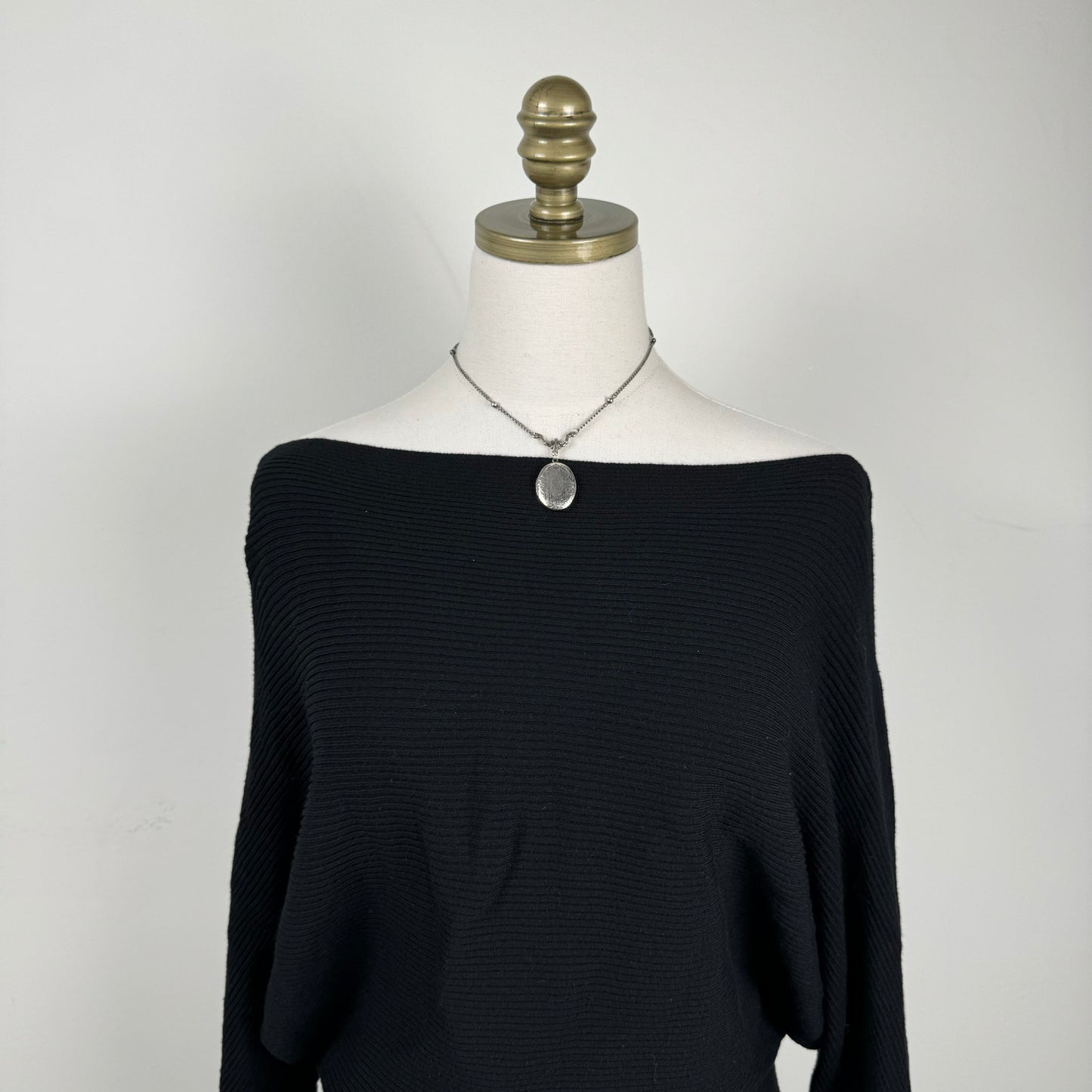 Black Dolman Sweater