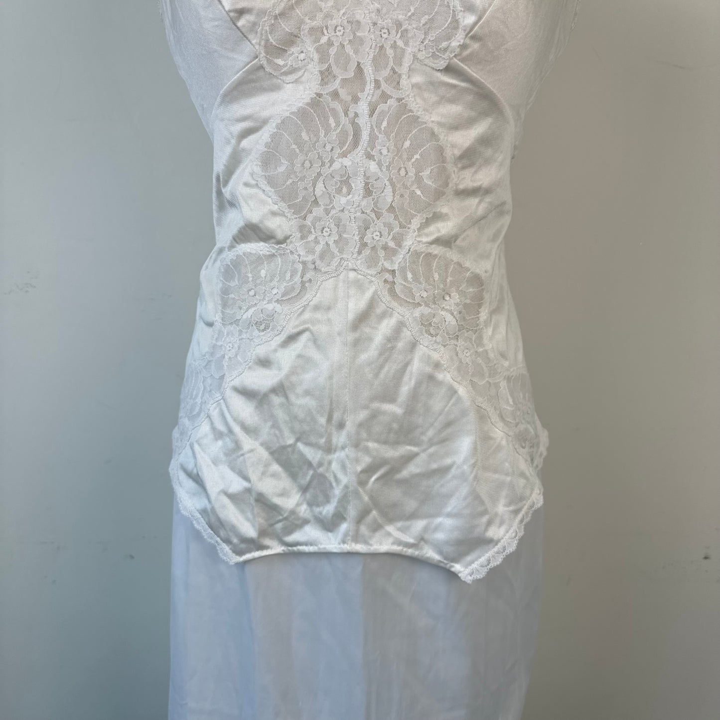 White Lace French Maid Cami
