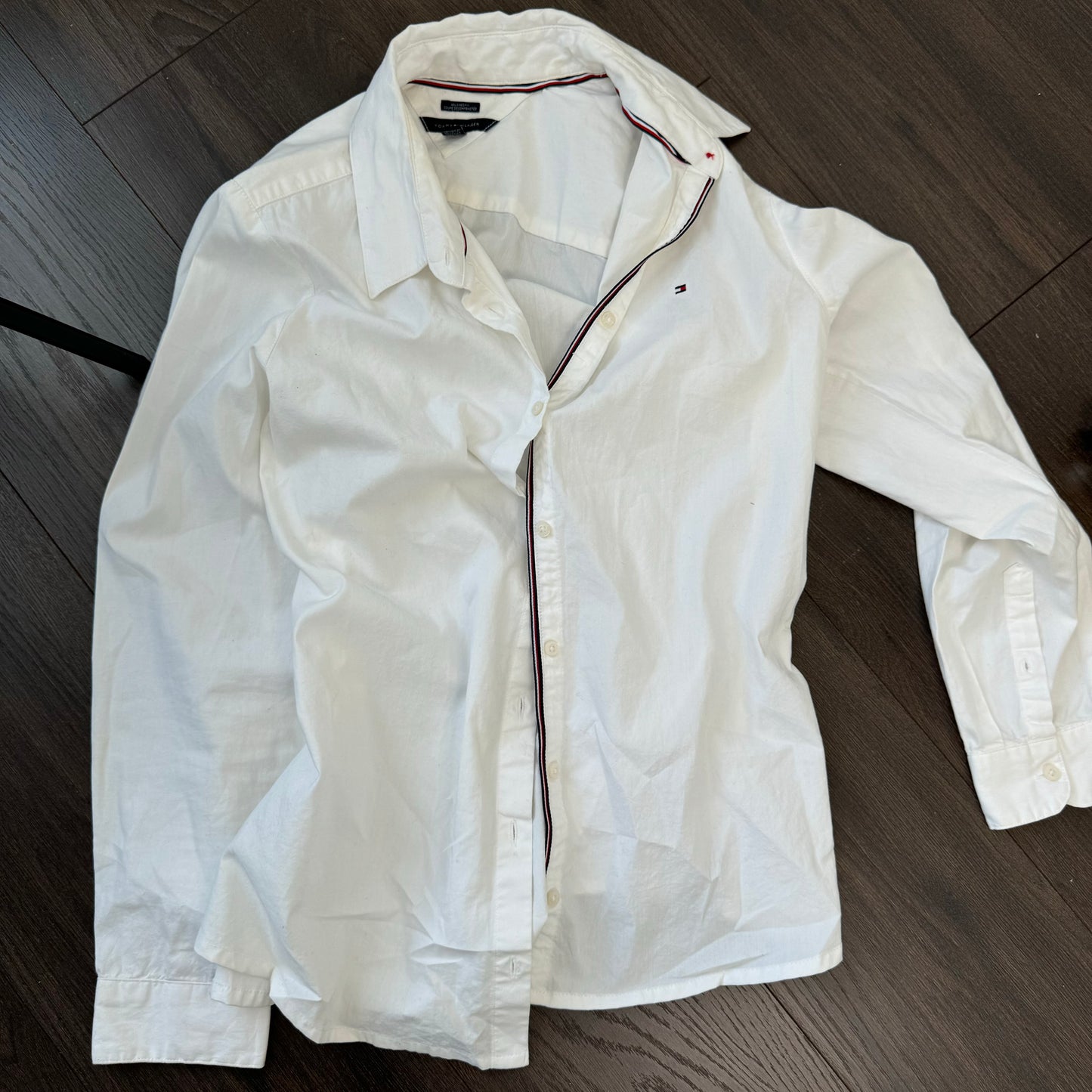 Tommy White Button Up Shirt