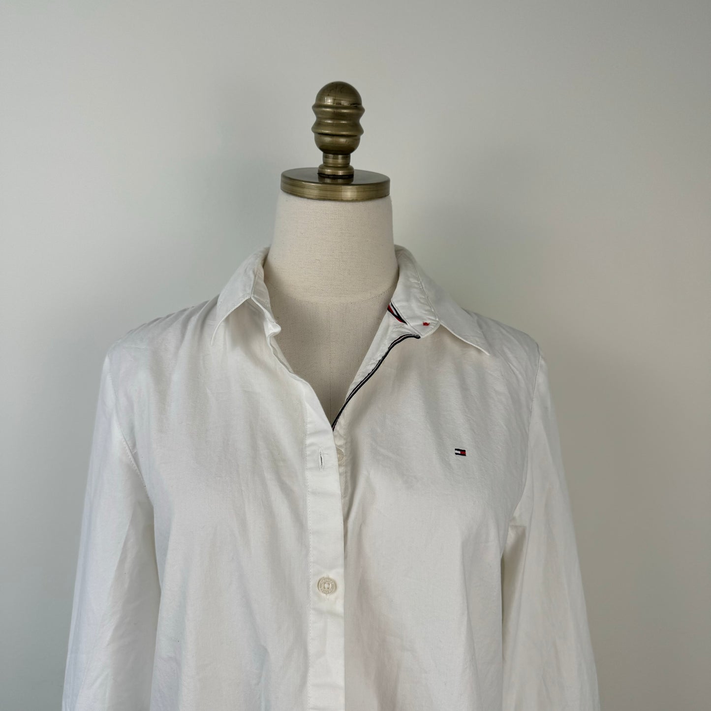 Tommy White Button Up Shirt