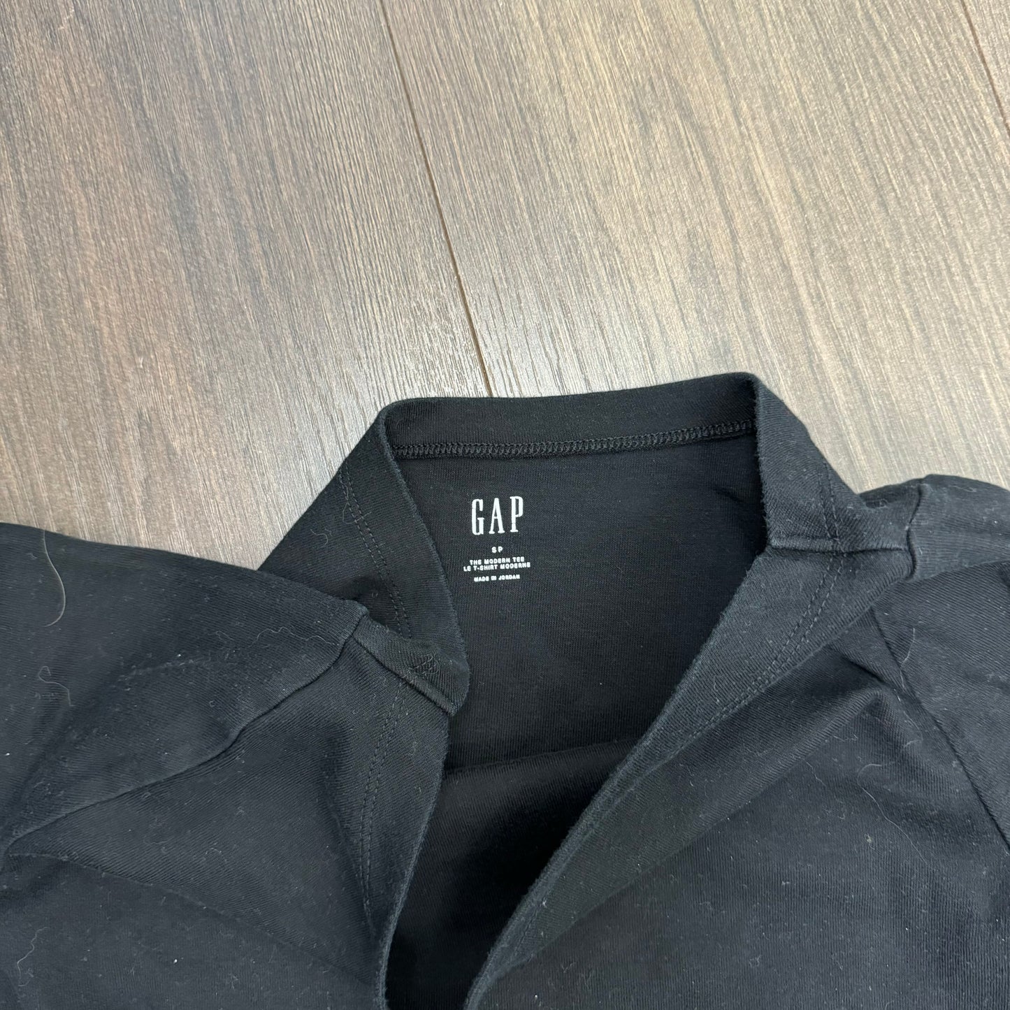 Black Boat Neck Long Sleeve Top