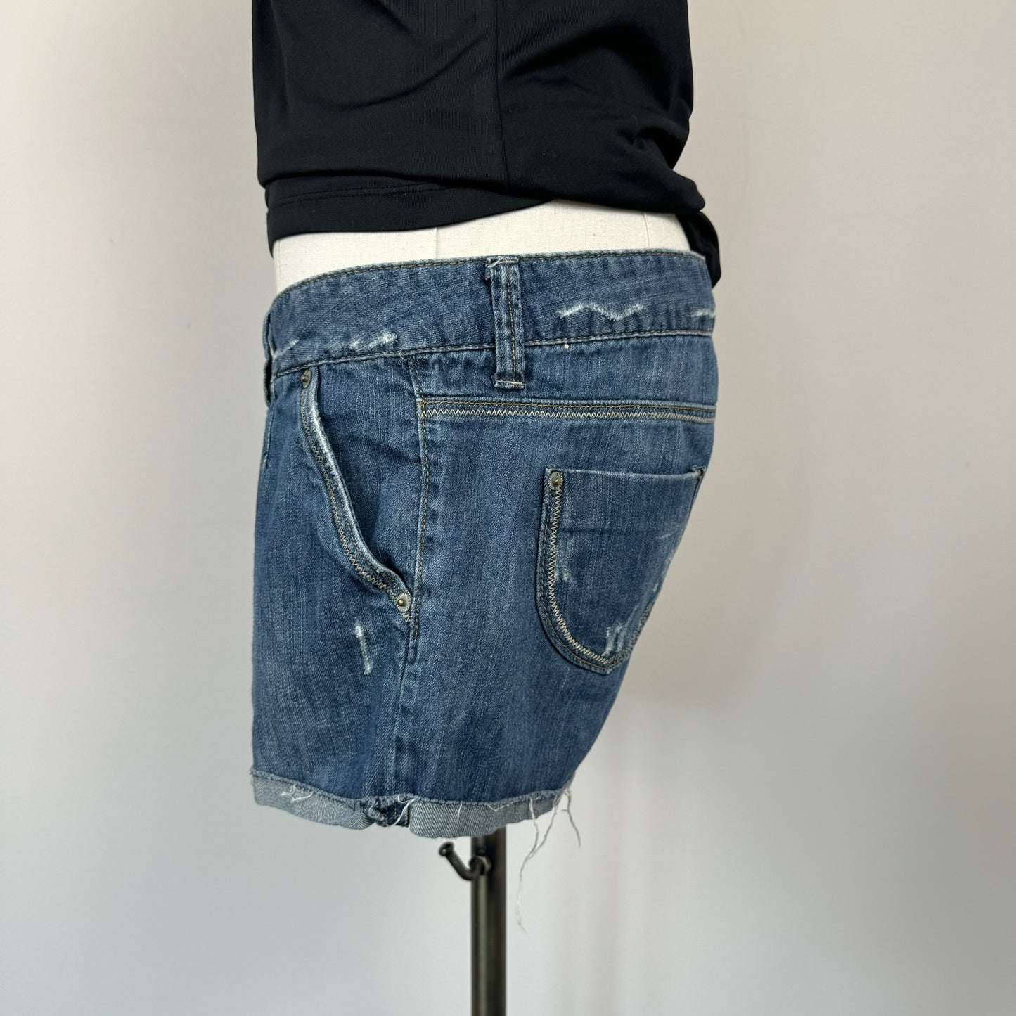 Denim Mini Shorts