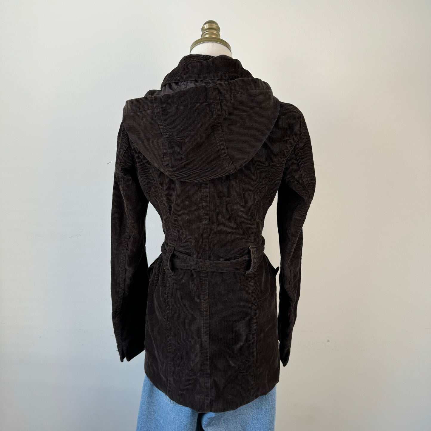 Corduroy Brown Trench Coat