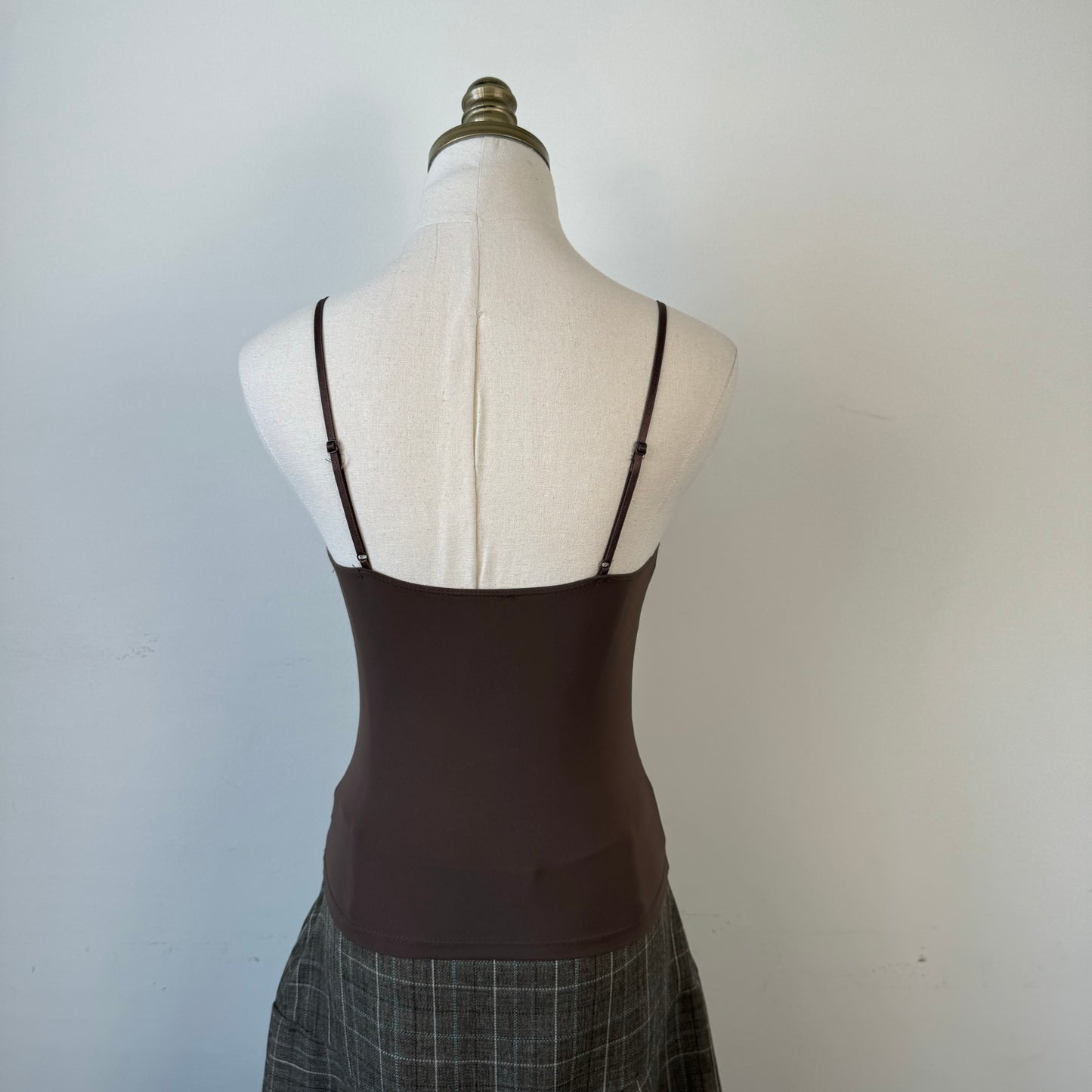 Brown Lace Cami