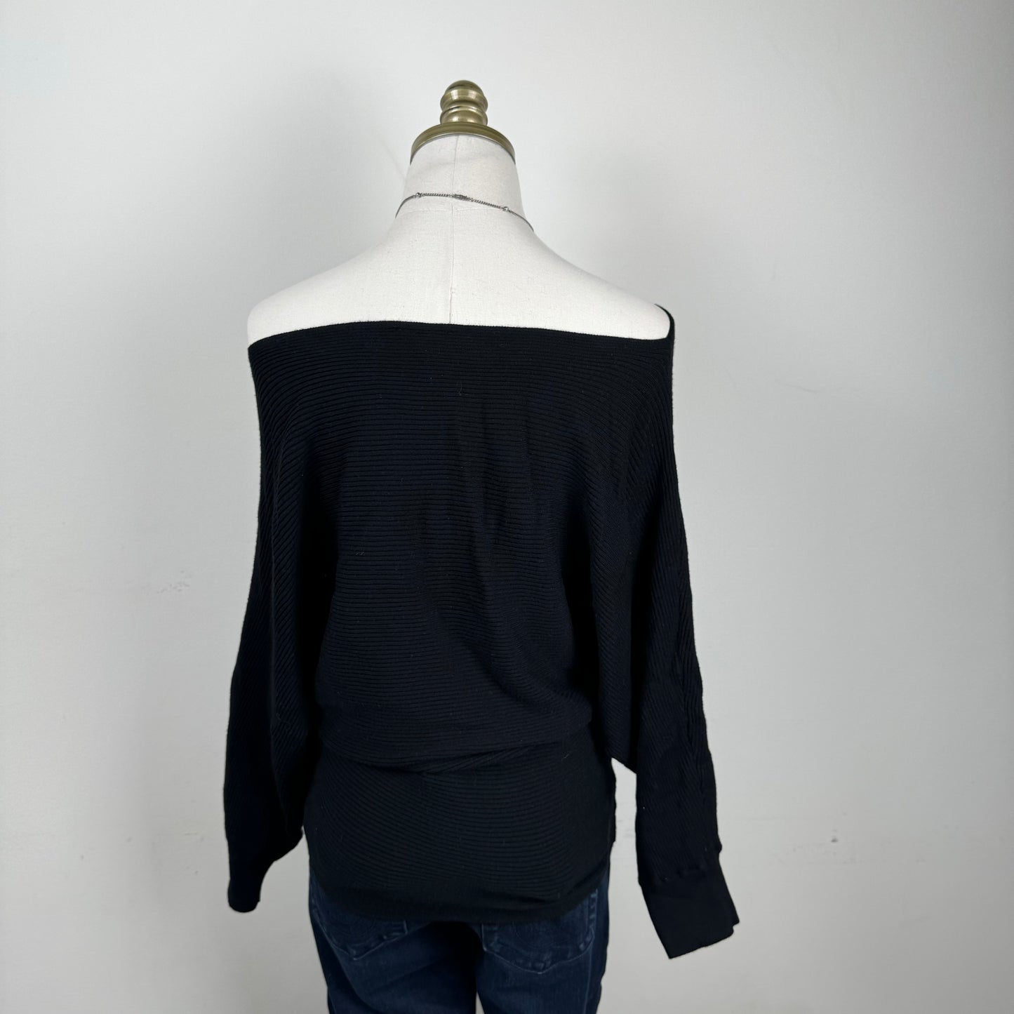 Black Dolman Sweater