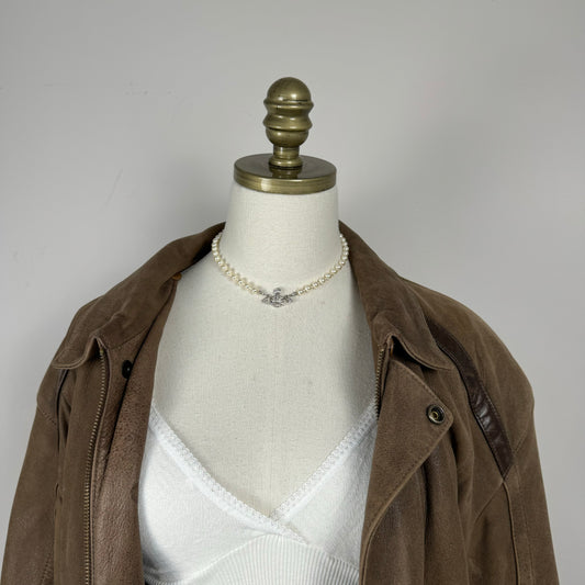 Vivienne Westwood Pearl Choker Necklace