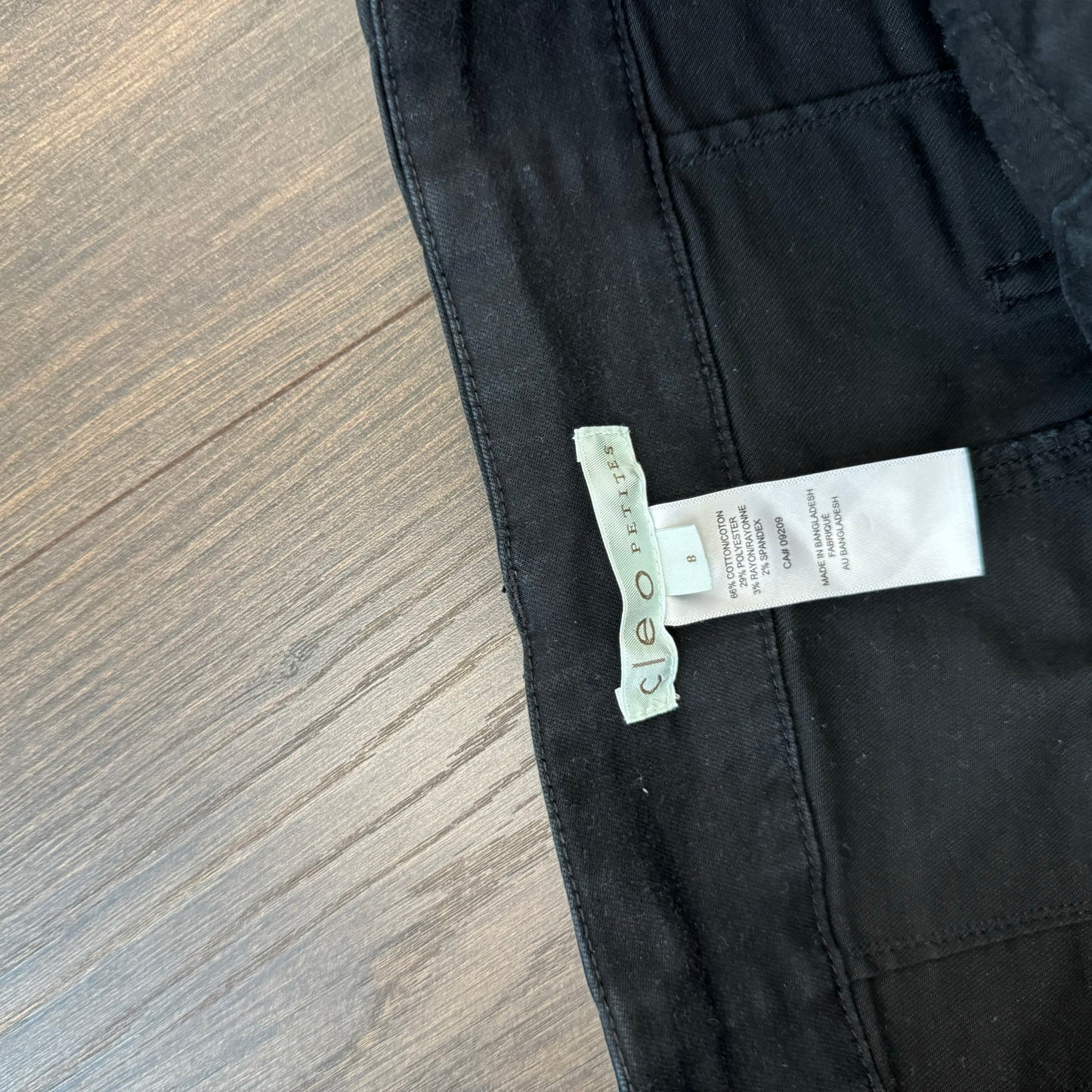 Black Flared Trousers