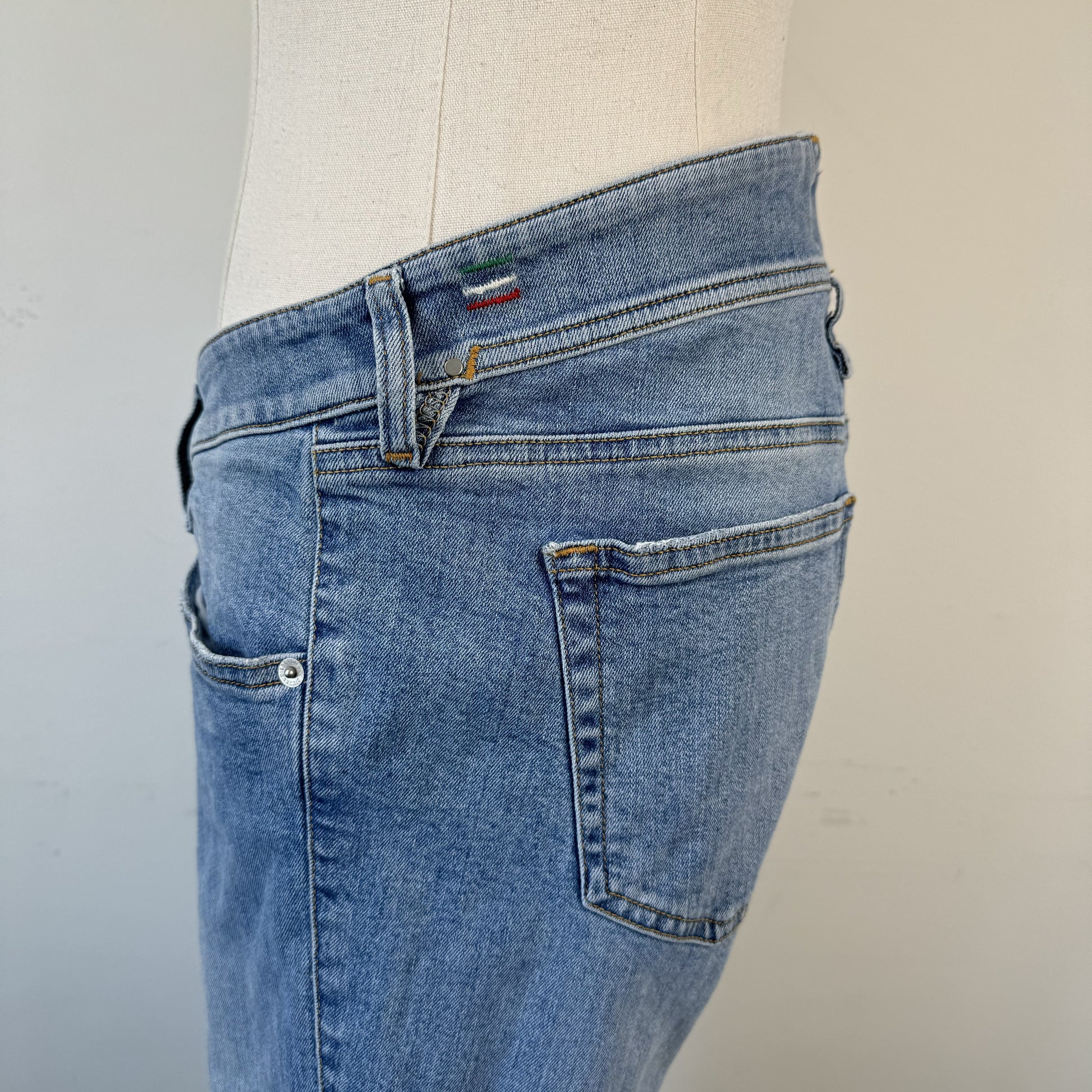Diesel Light Wash Low Rise Bootcut Jeans – view 4