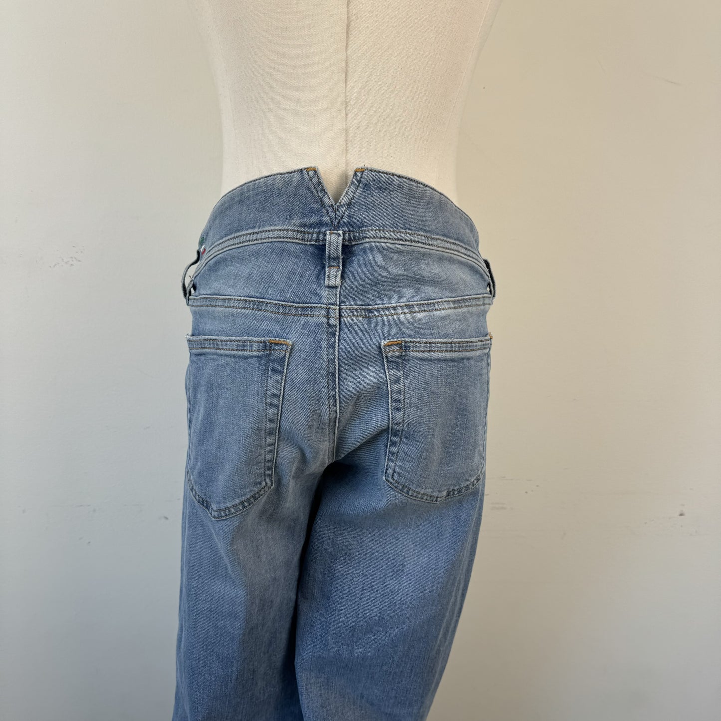 Diesel Light Wash Low Rise Bootcut Jeans – view 5