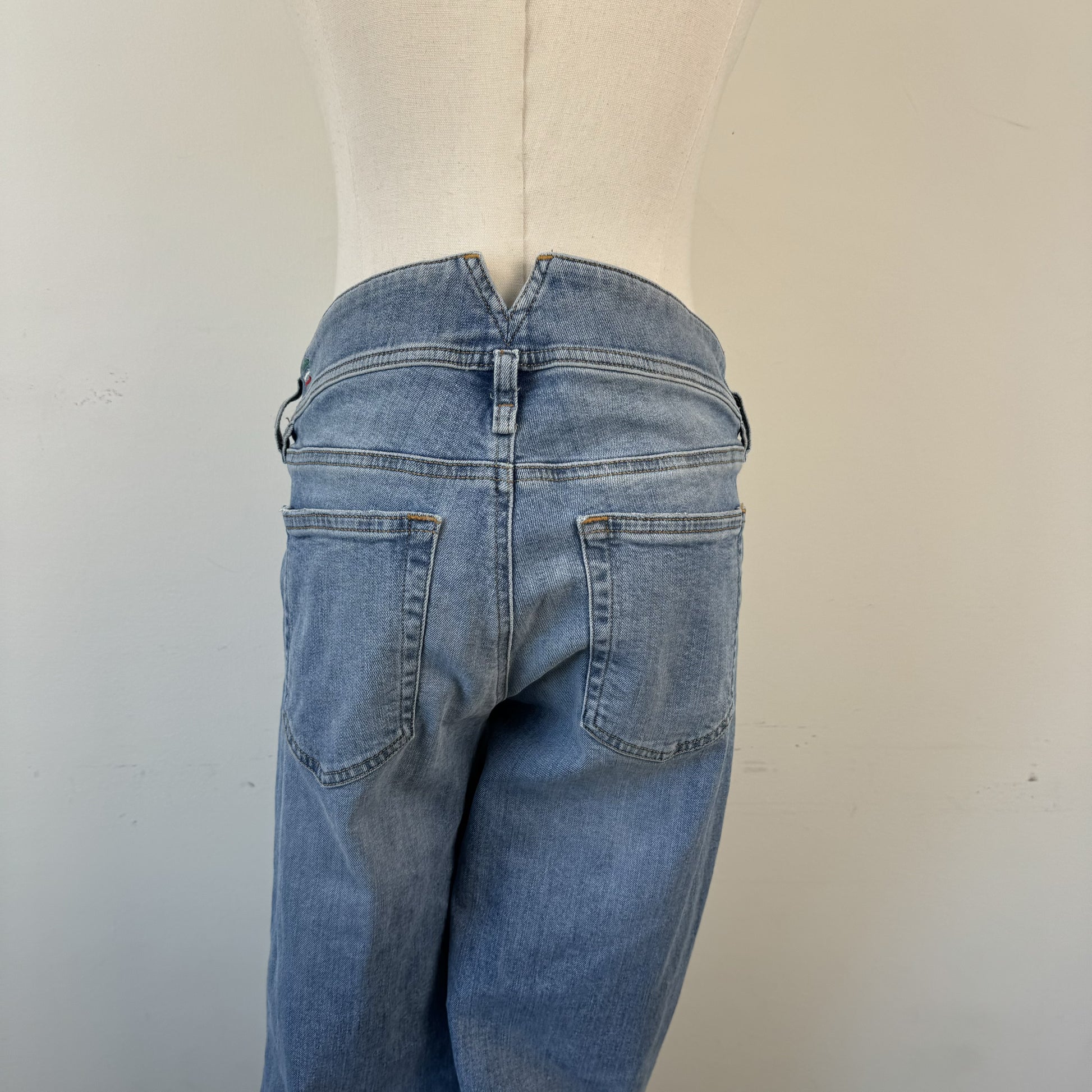 Diesel Light Wash Low Rise Bootcut Jeans – view 5
