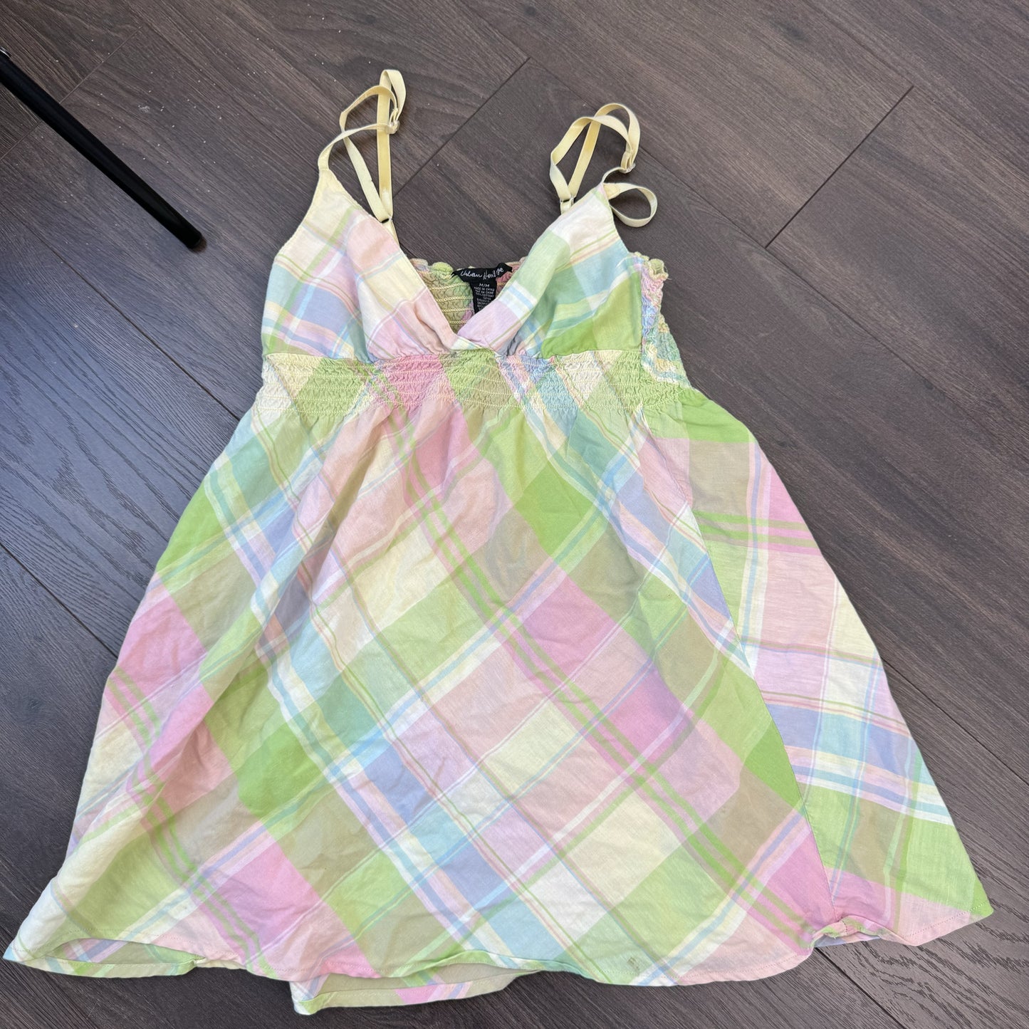 Pastel Plaid Babydoll Top – view 10