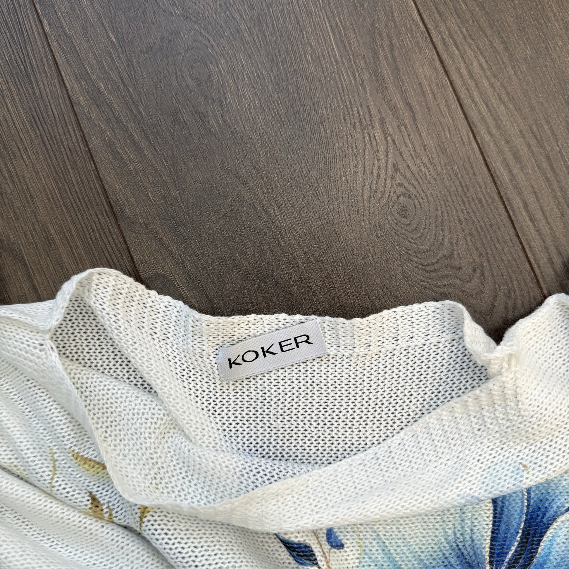 White Off Shoulder Dolman Sweater – view 10