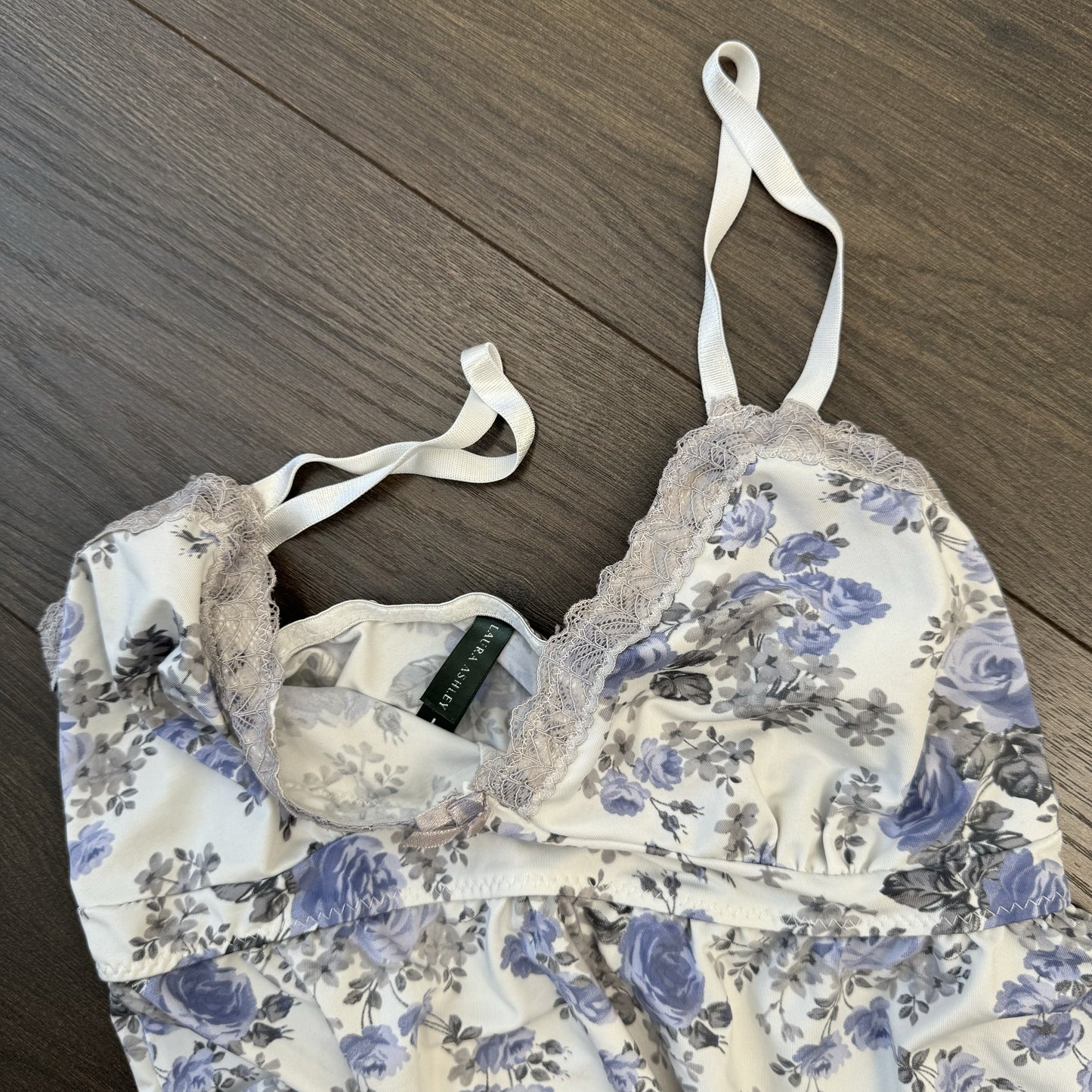 White Floral Lace Babydoll Top – view 8
