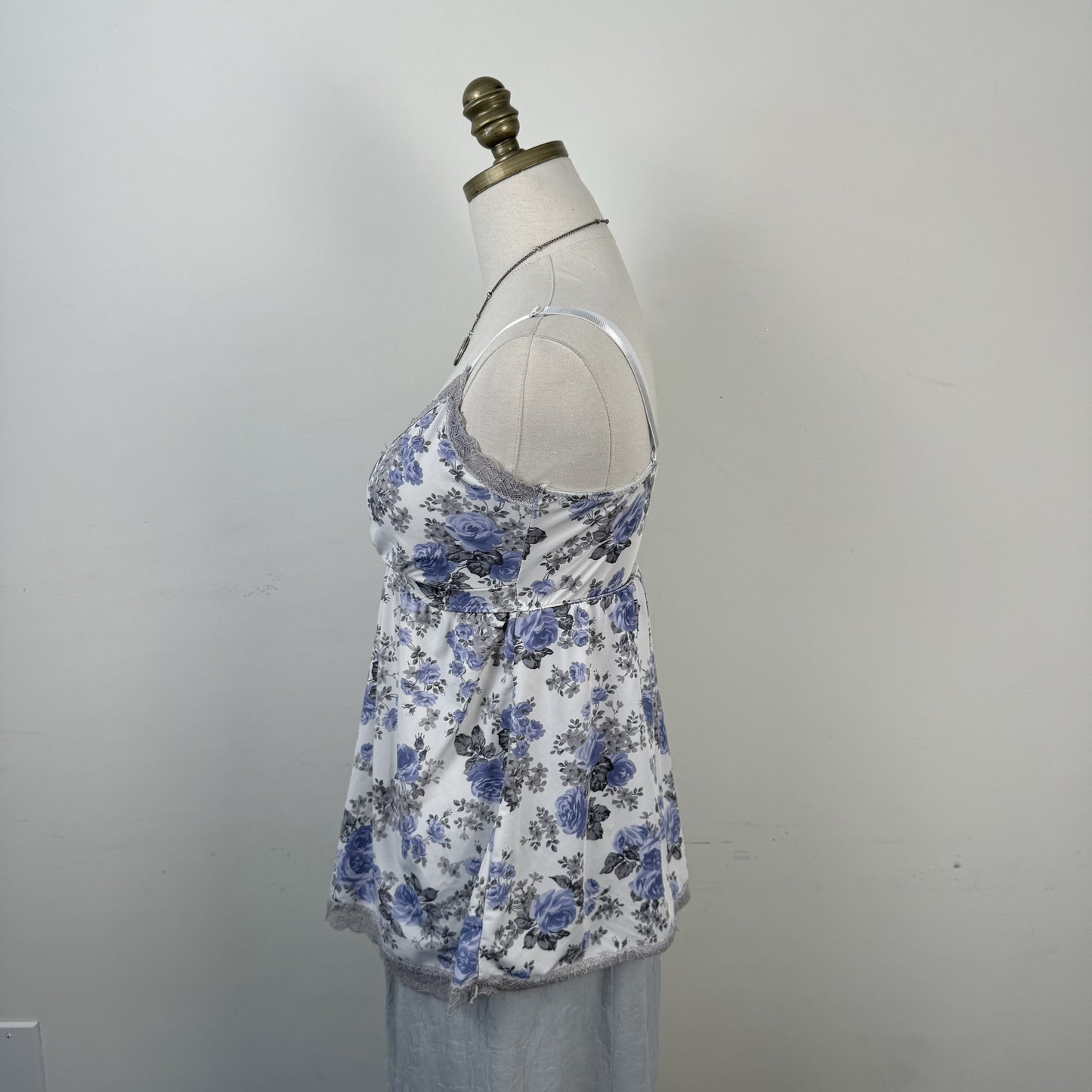 White Floral Lace Babydoll Top – view 5