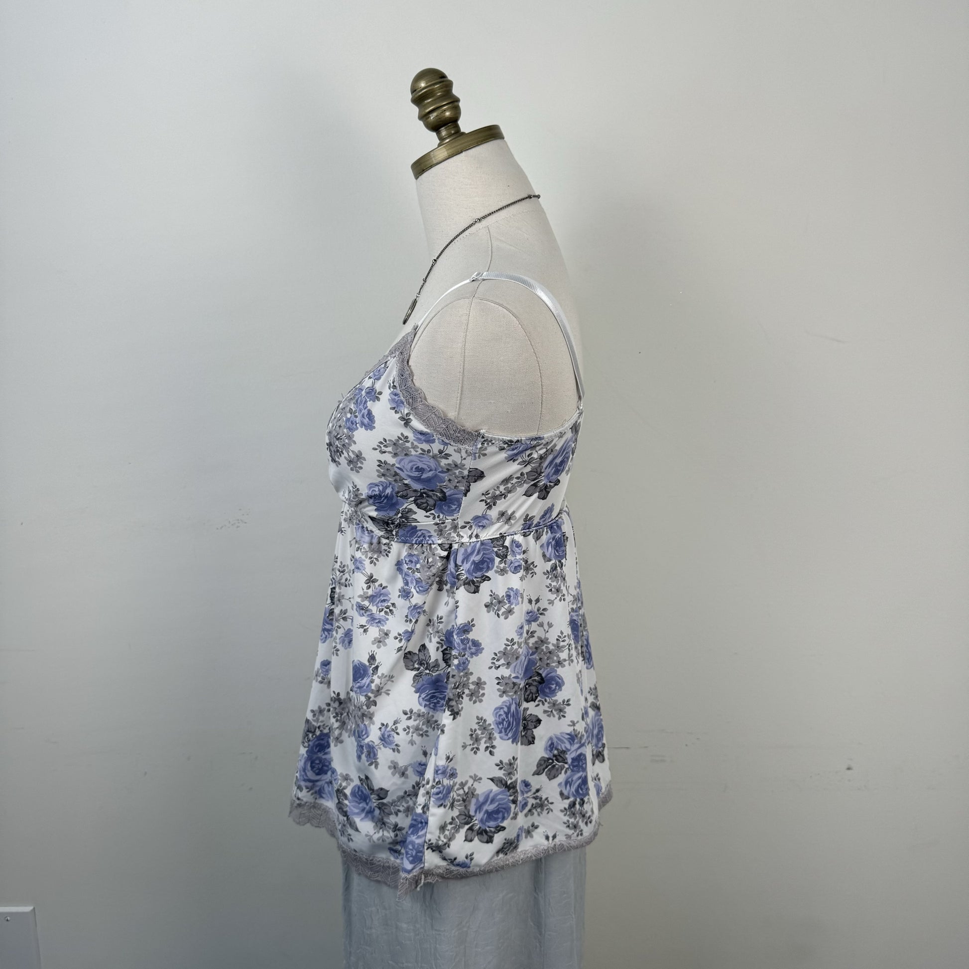 White Floral Lace Babydoll Top – view 5