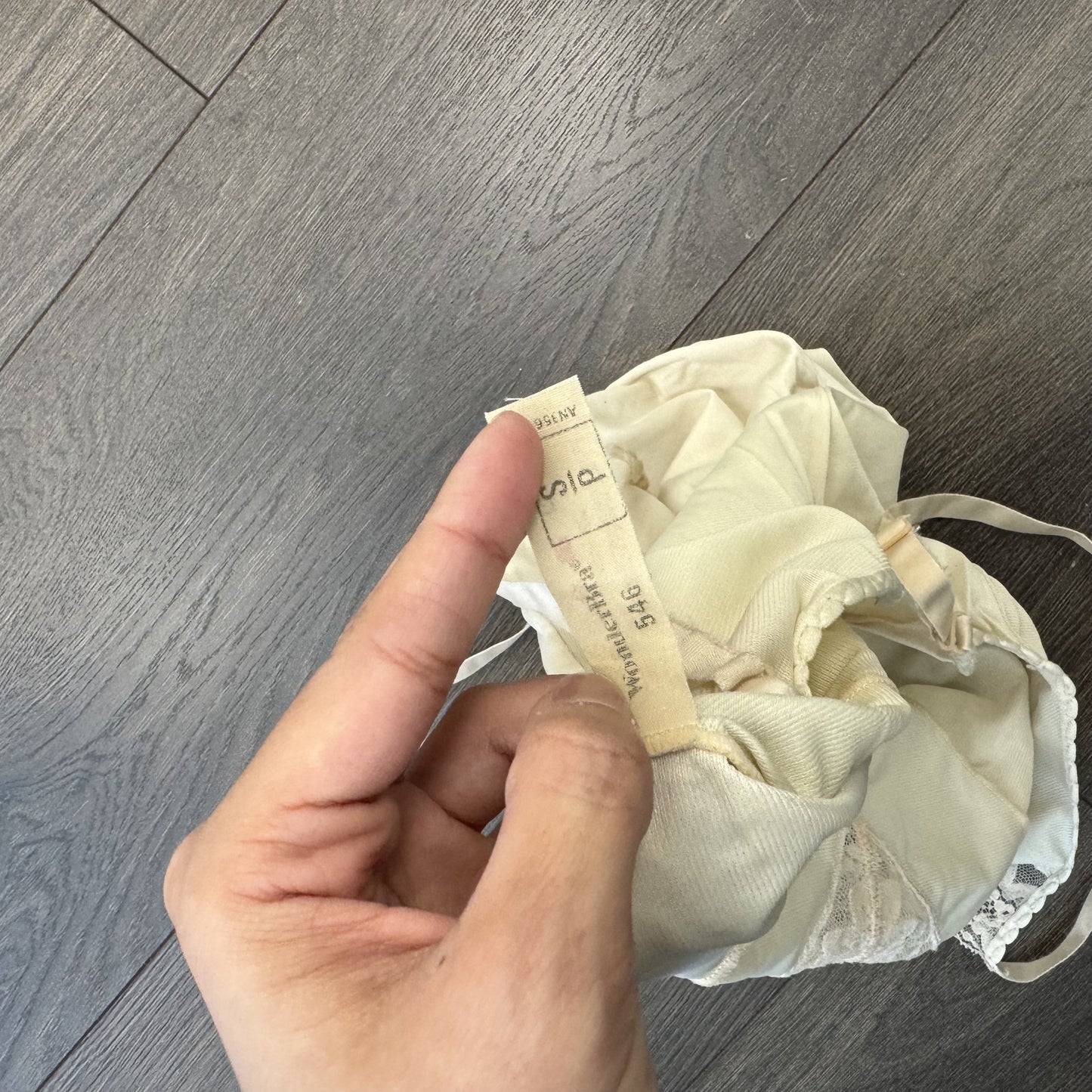 Vintage Butter Yellow Lace Cami Top – view 3