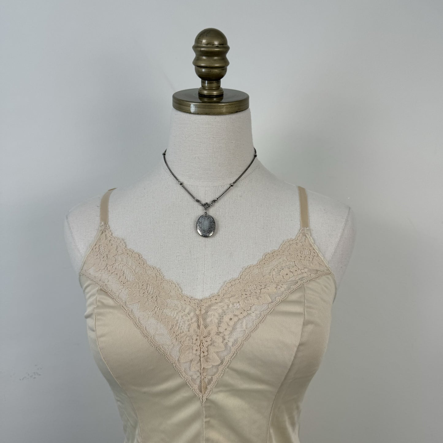 Vintage Butter Yellow Lace Cami Top – view 5