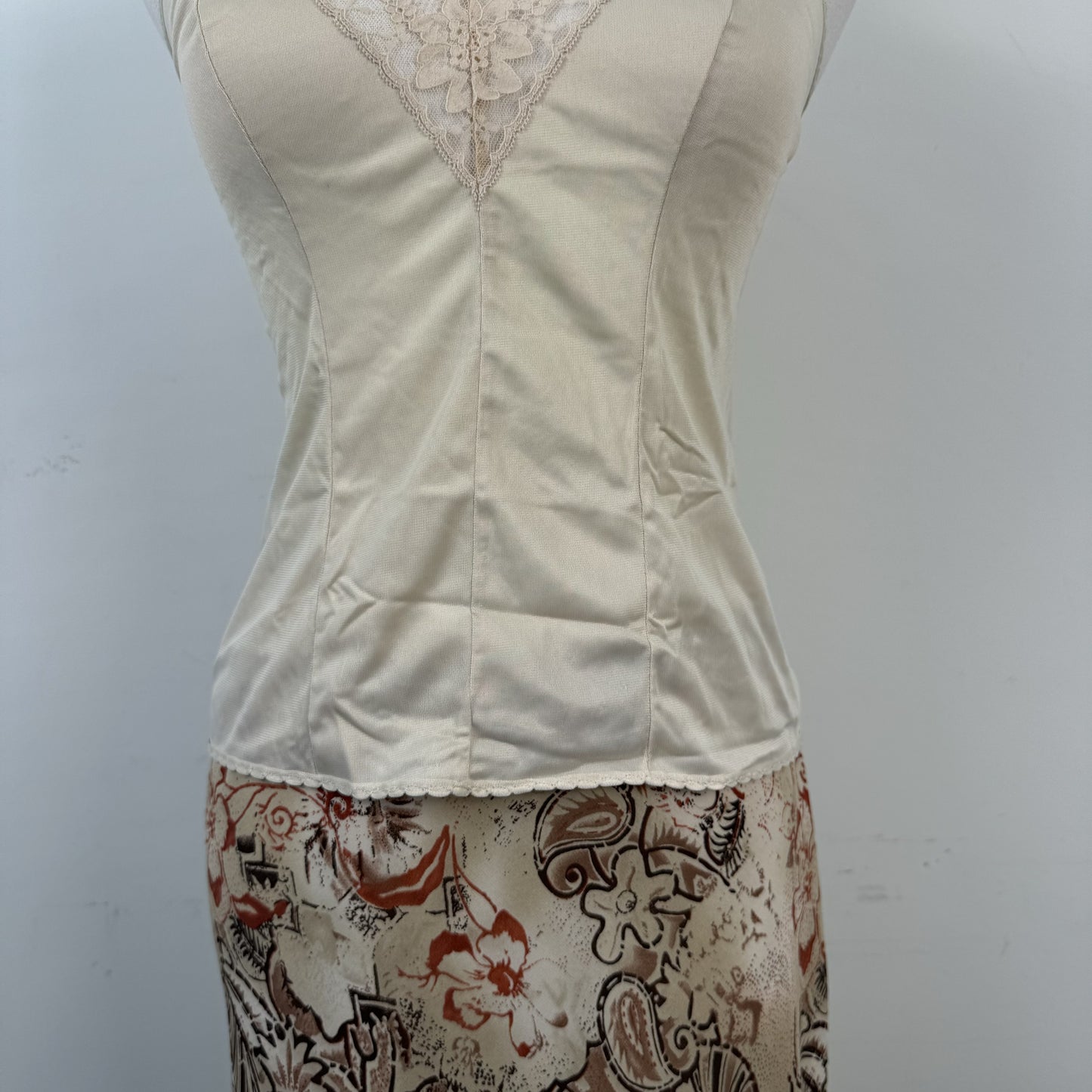 Vintage Butter Yellow Lace Cami Top – view 6
