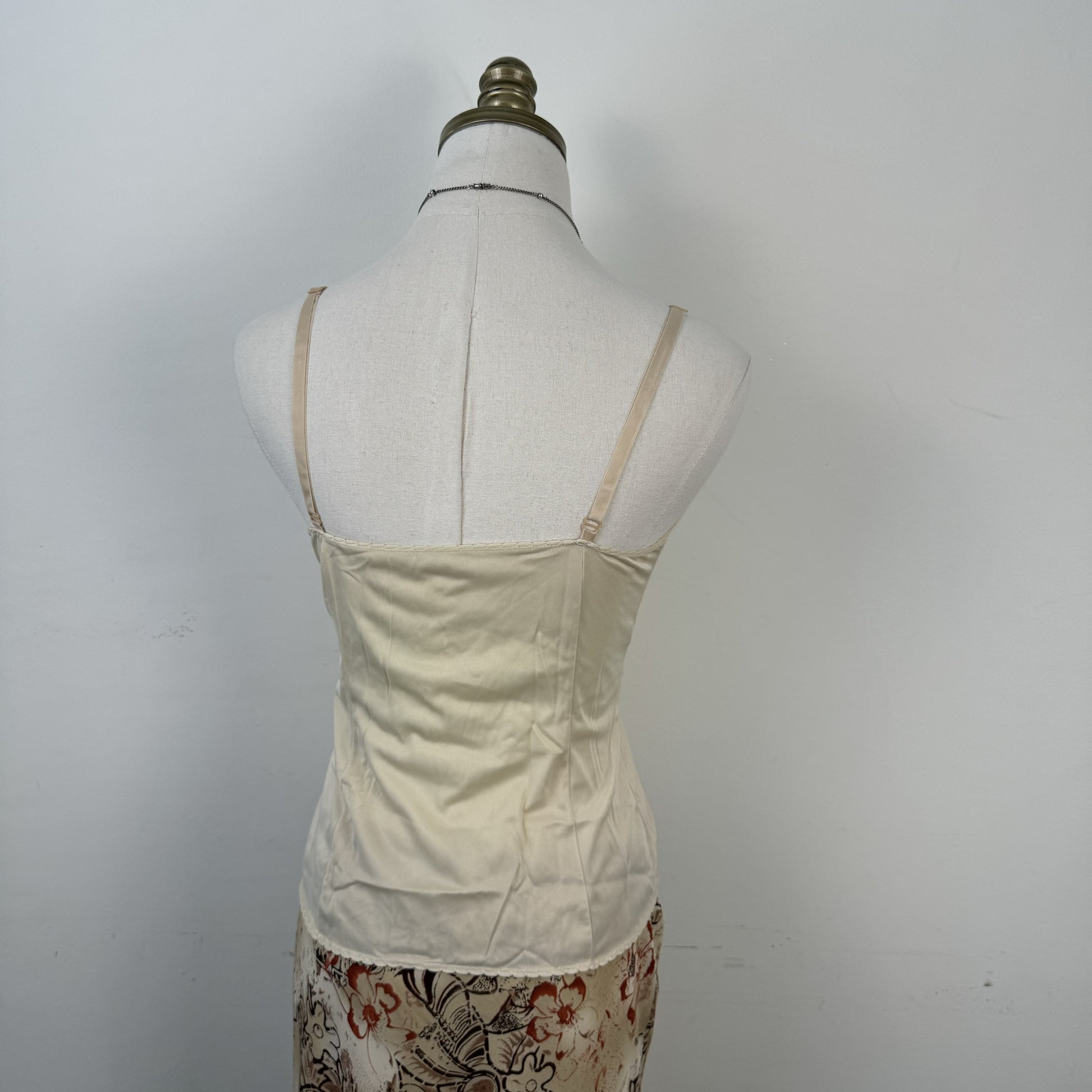 Vintage Butter Yellow Lace Cami Top – view 8