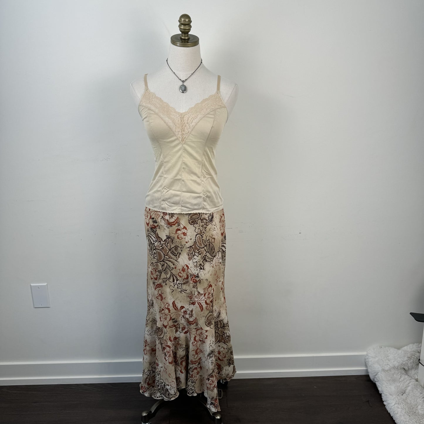 Vintage Butter Yellow Lace Cami Top – view 9