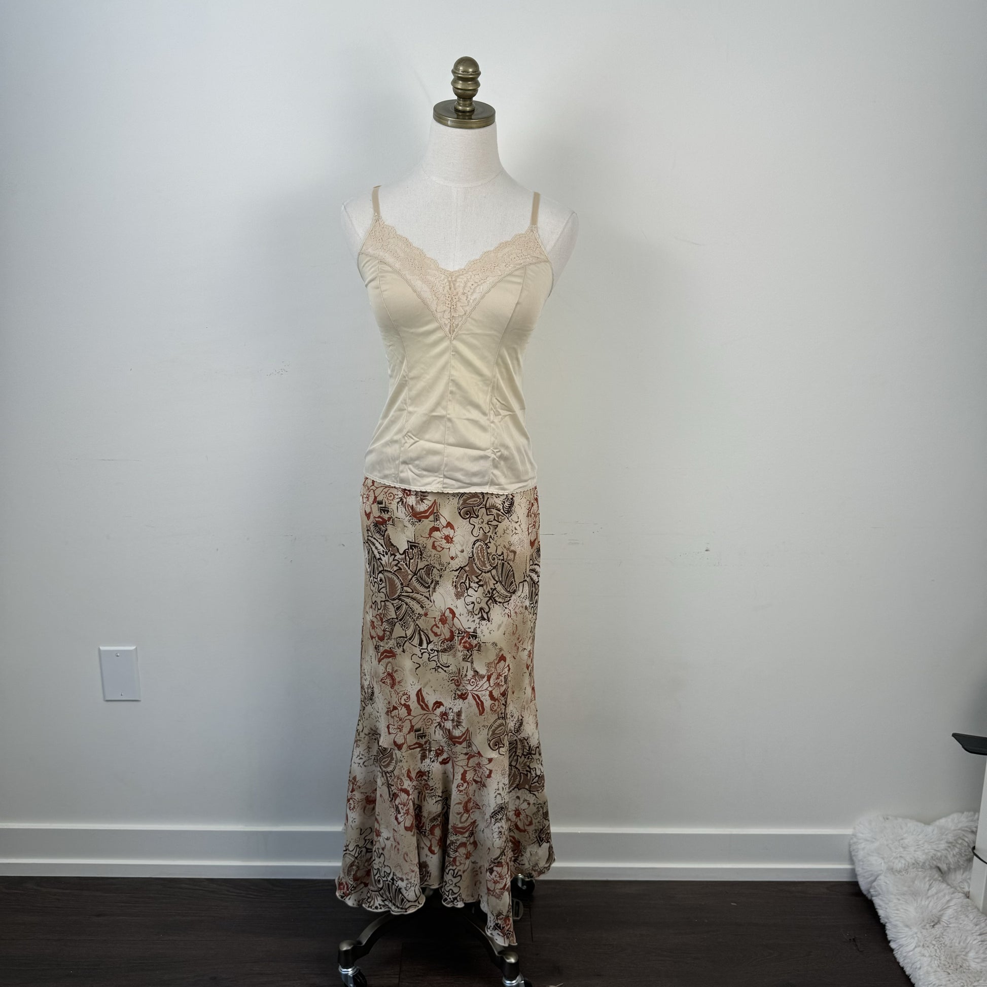 Vintage Butter Yellow Lace Cami Top – view 11
